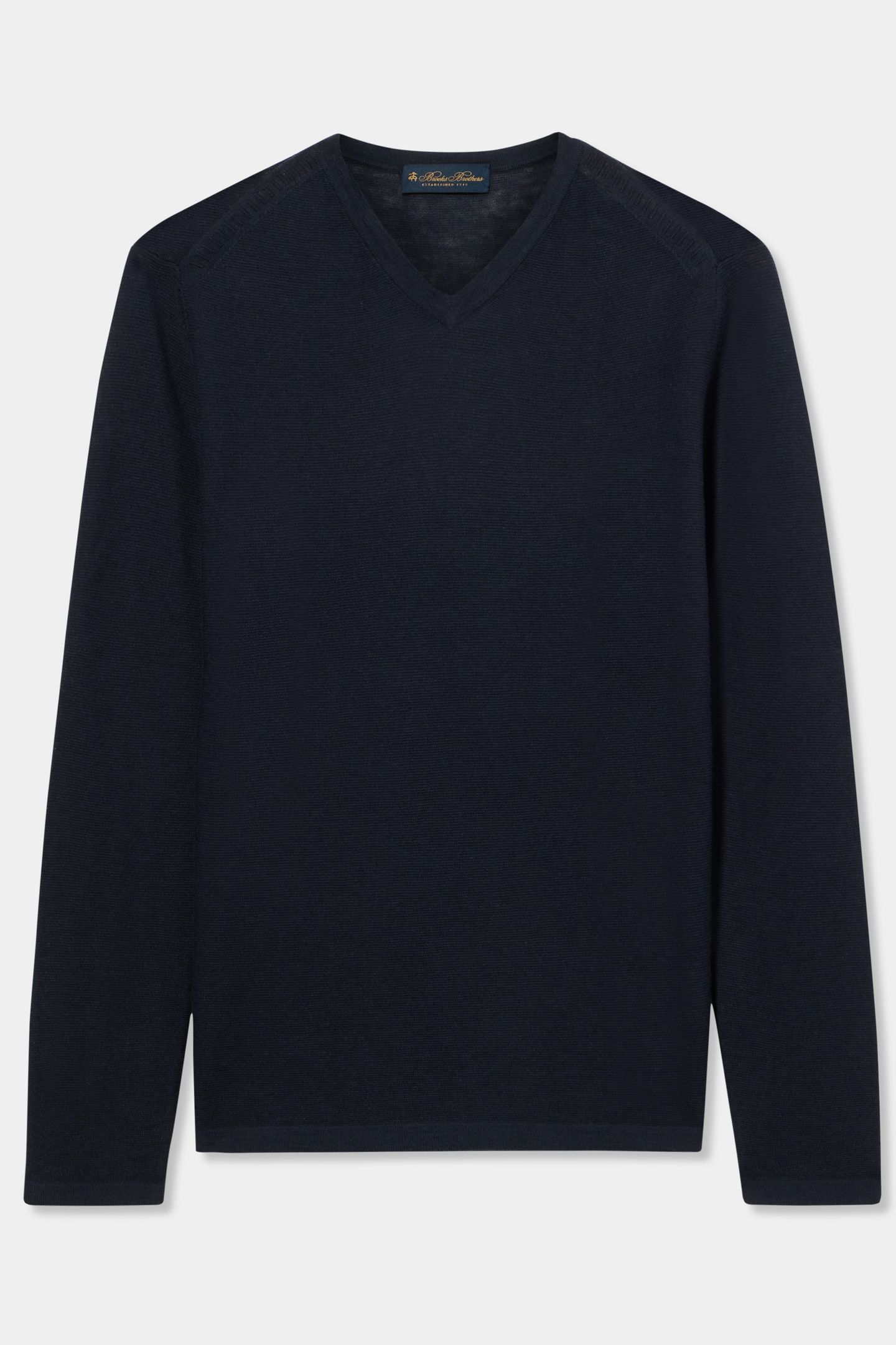 V-NECK ORGANIC COTTON NAVY 3