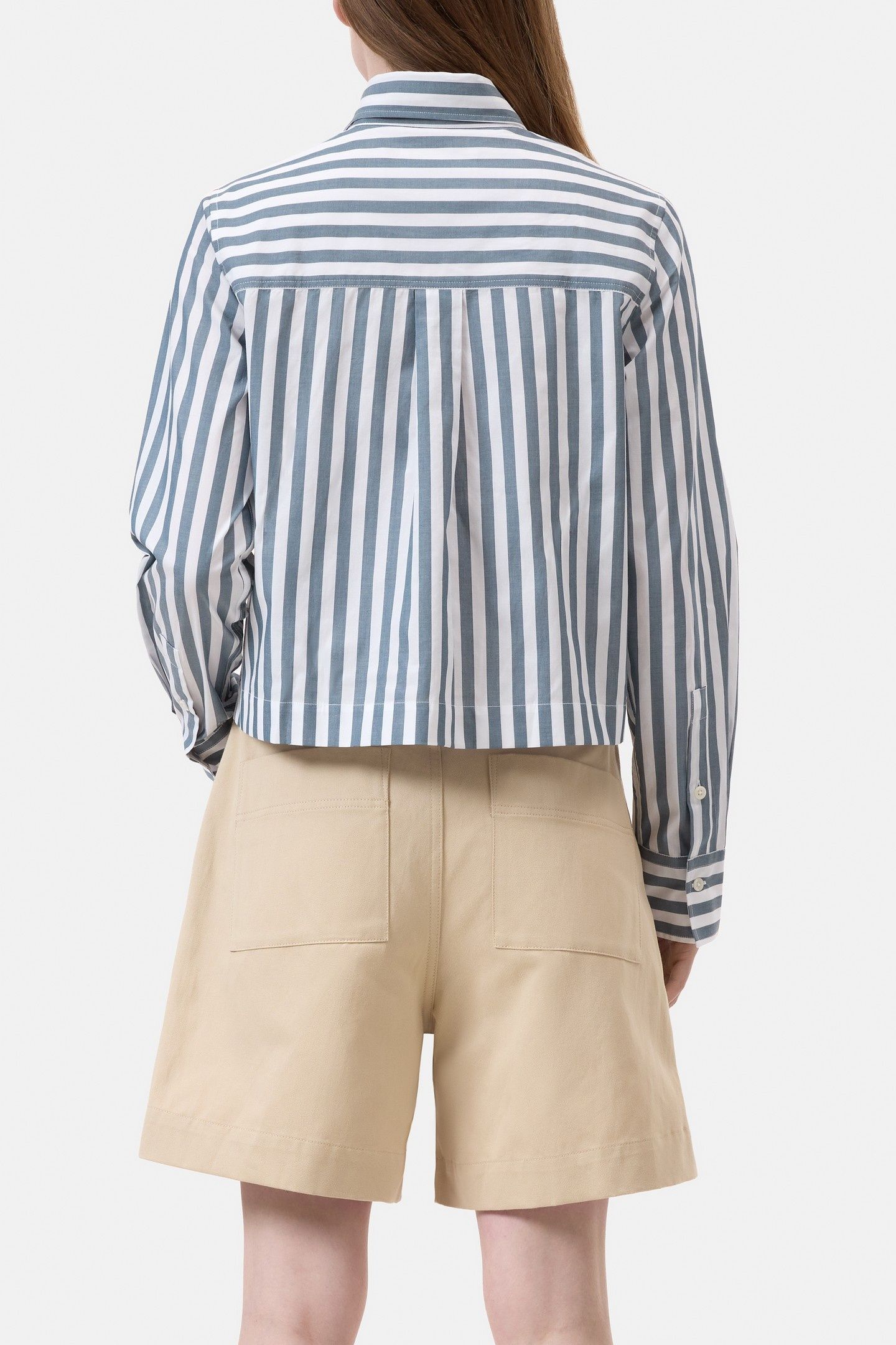 CROPPED CLASSIC SHIRT LED GREY 3