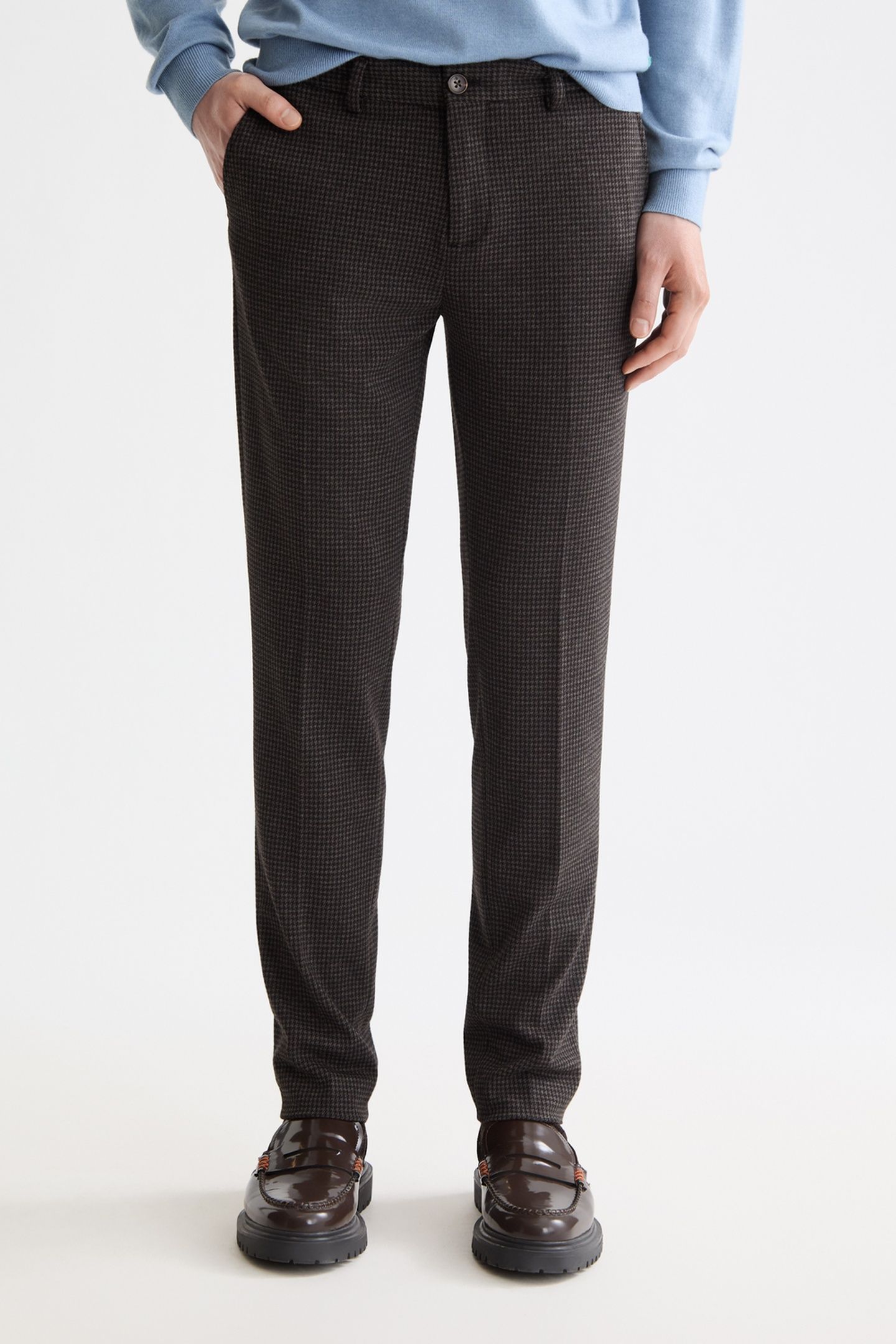 SEASONAL CORE - MOTT - TAILORED JERSEY YARN DYED CHINO DEMIT 2