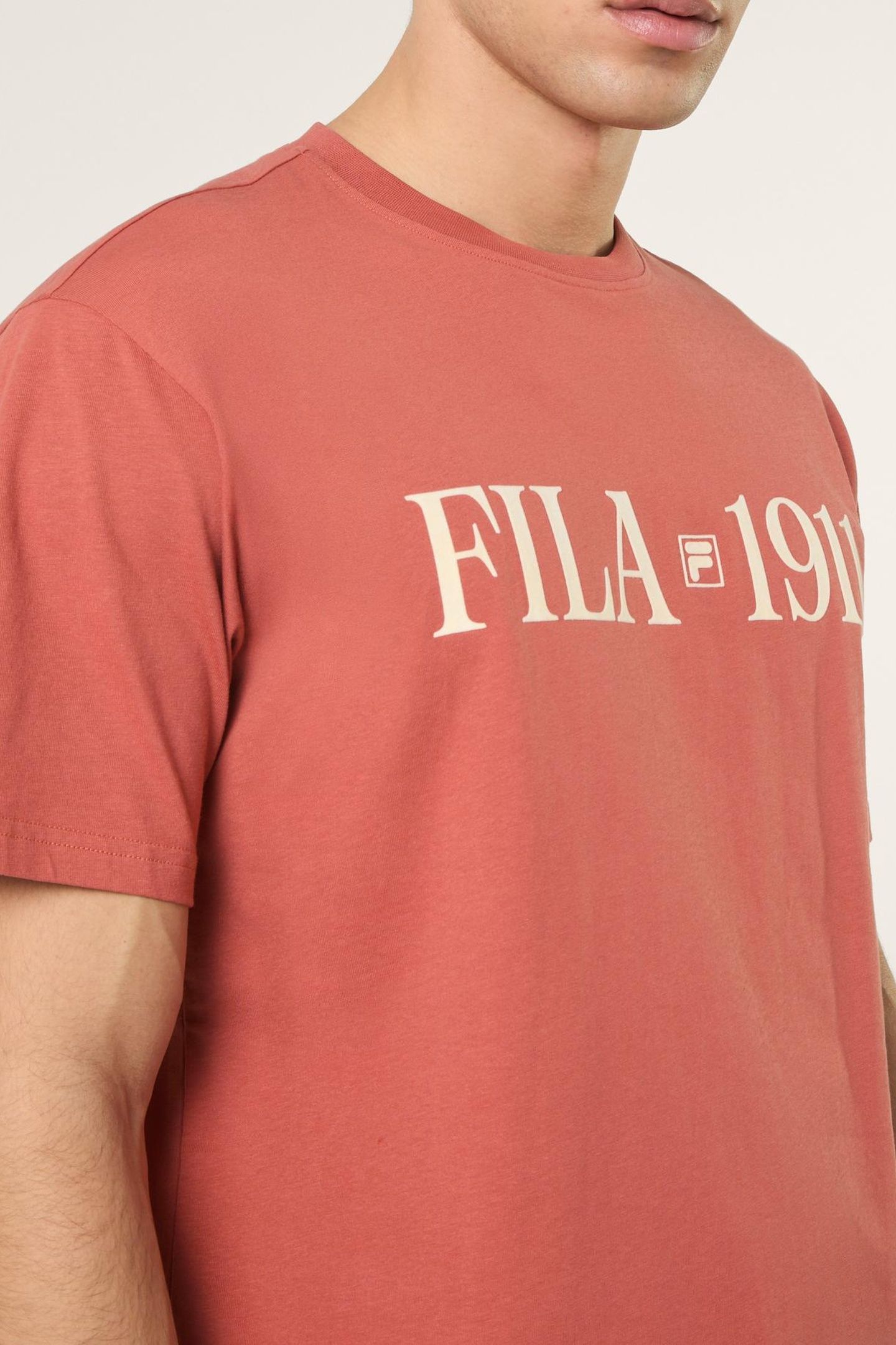 VINCI RELAXED GRAPHIC T-SHIRT ETRUSCAN RED 4