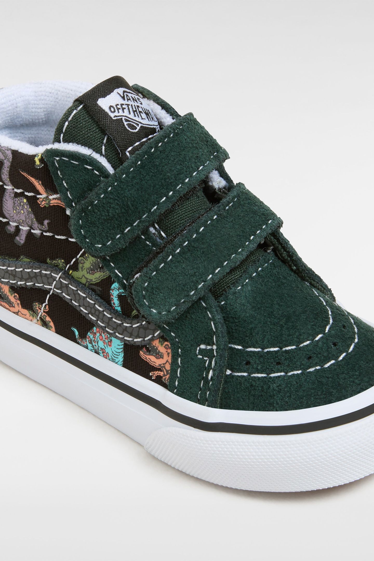 TODDLER SK8-MID REISSUE V GLOW DINO MULTI/TRUE WHITE 4