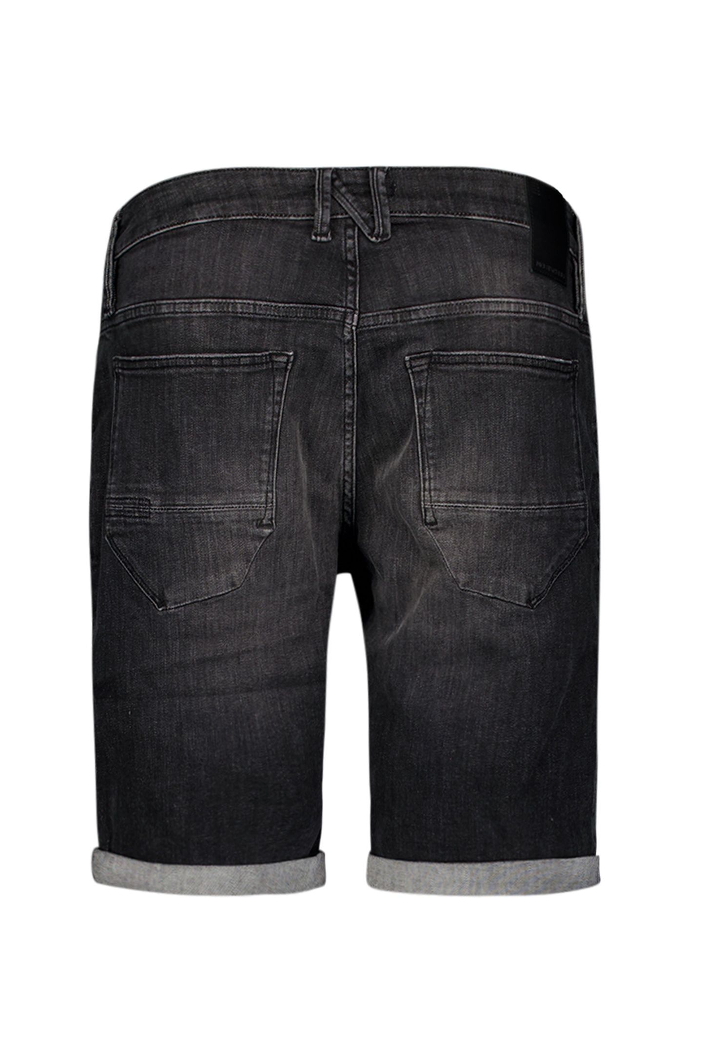 SHORT DENIM STRETCH BLACK DENIM 5