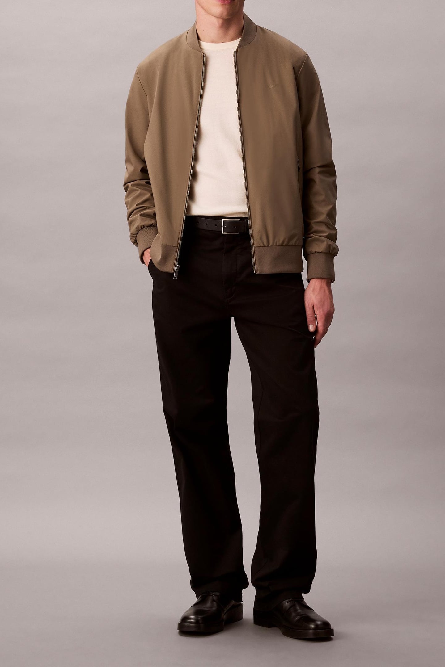 LS MATTE BOMBER JACKET BUNGEE CORD 1