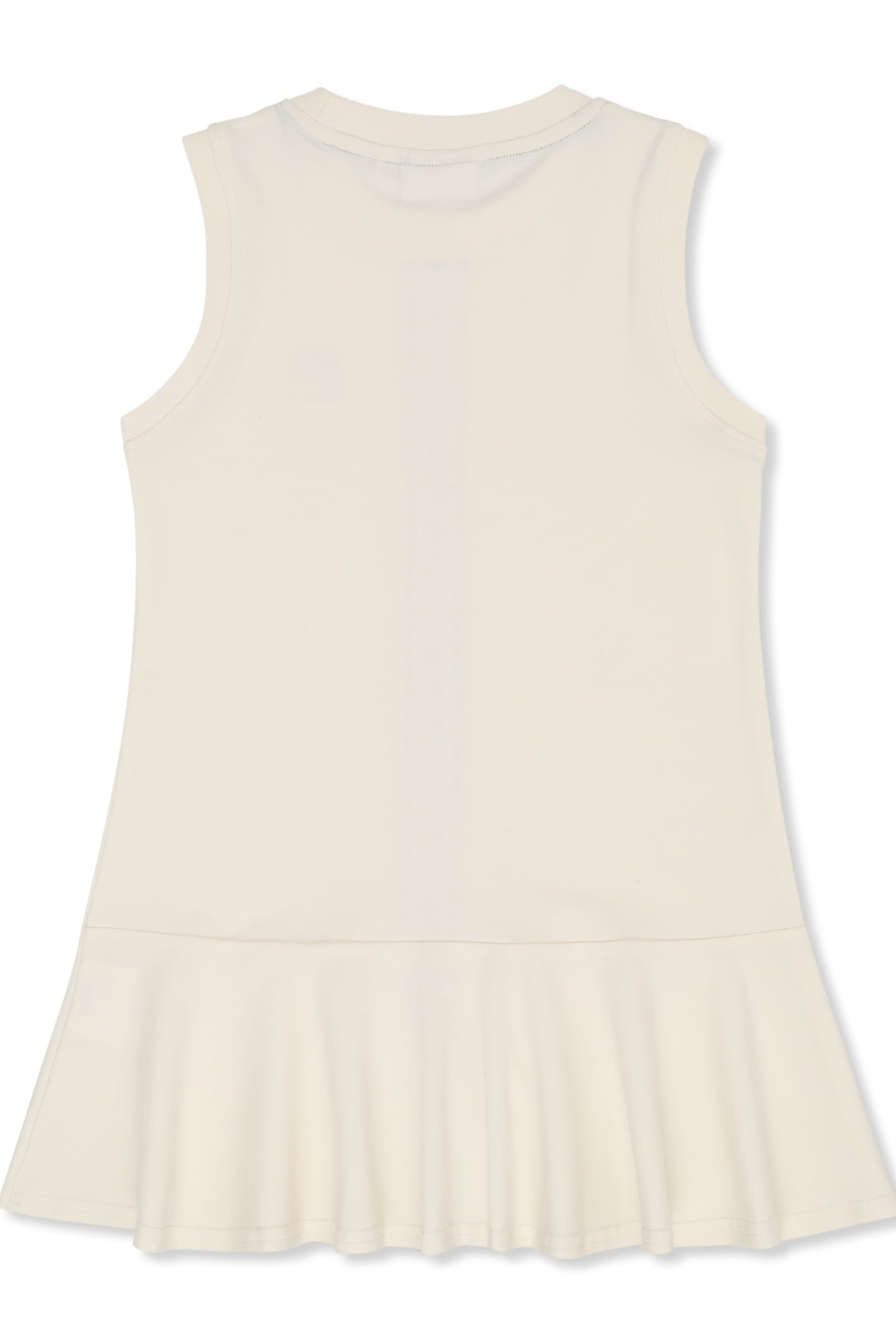 PRATOLINO REGULAR HERITAGE TAPE SLEEVELESS DRESS EGRET-MELLO 2