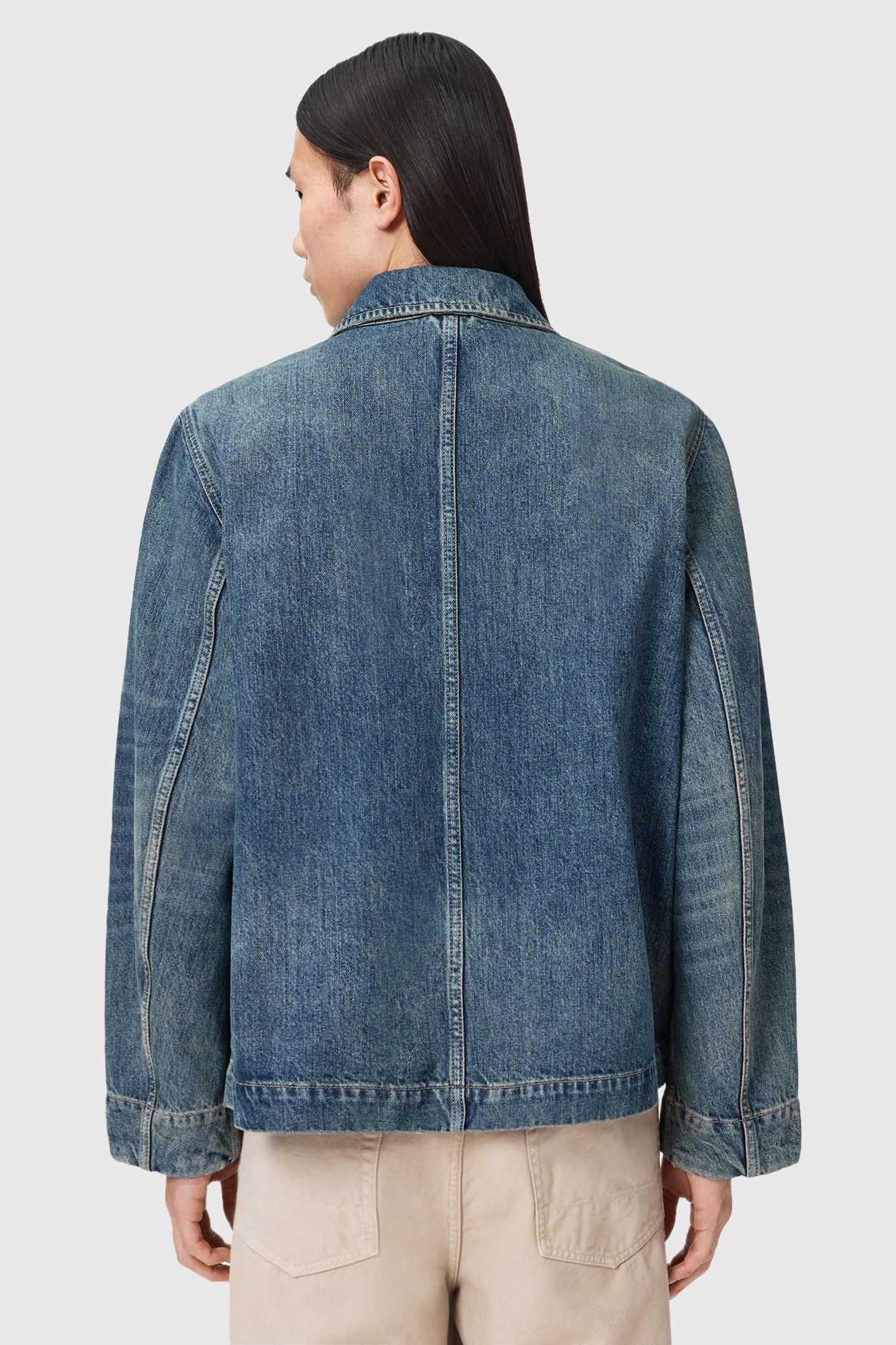 MUKESH JACKET MID INDIGO 5