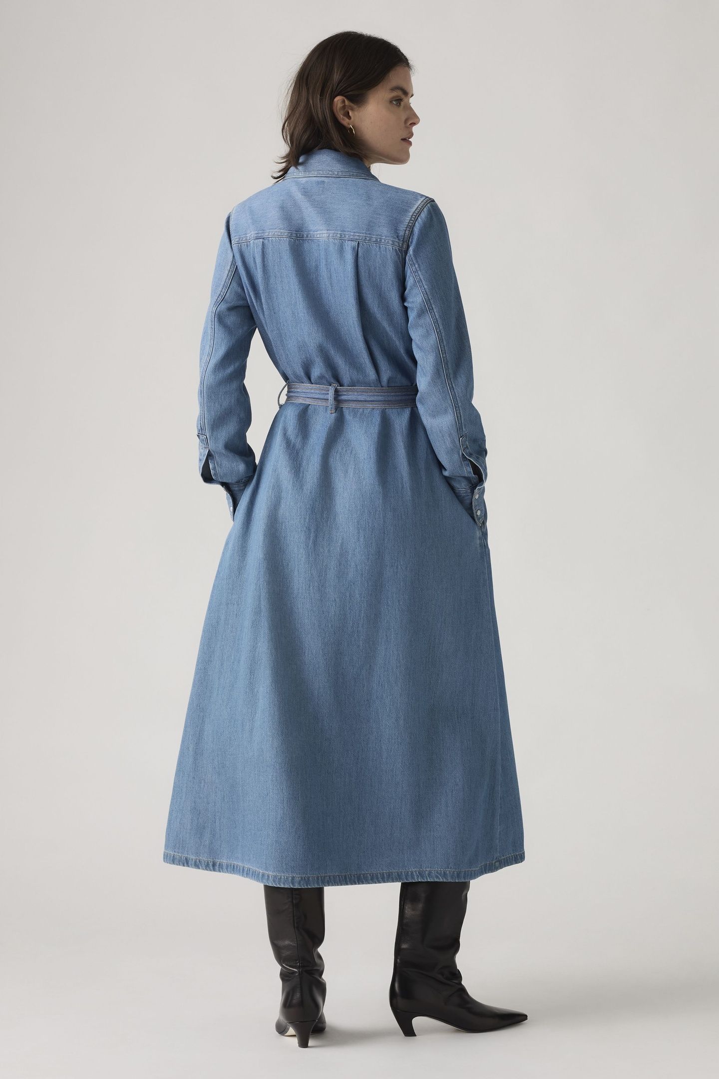 QUINCEY LONG SLEEVE MAXI DRESS 4
