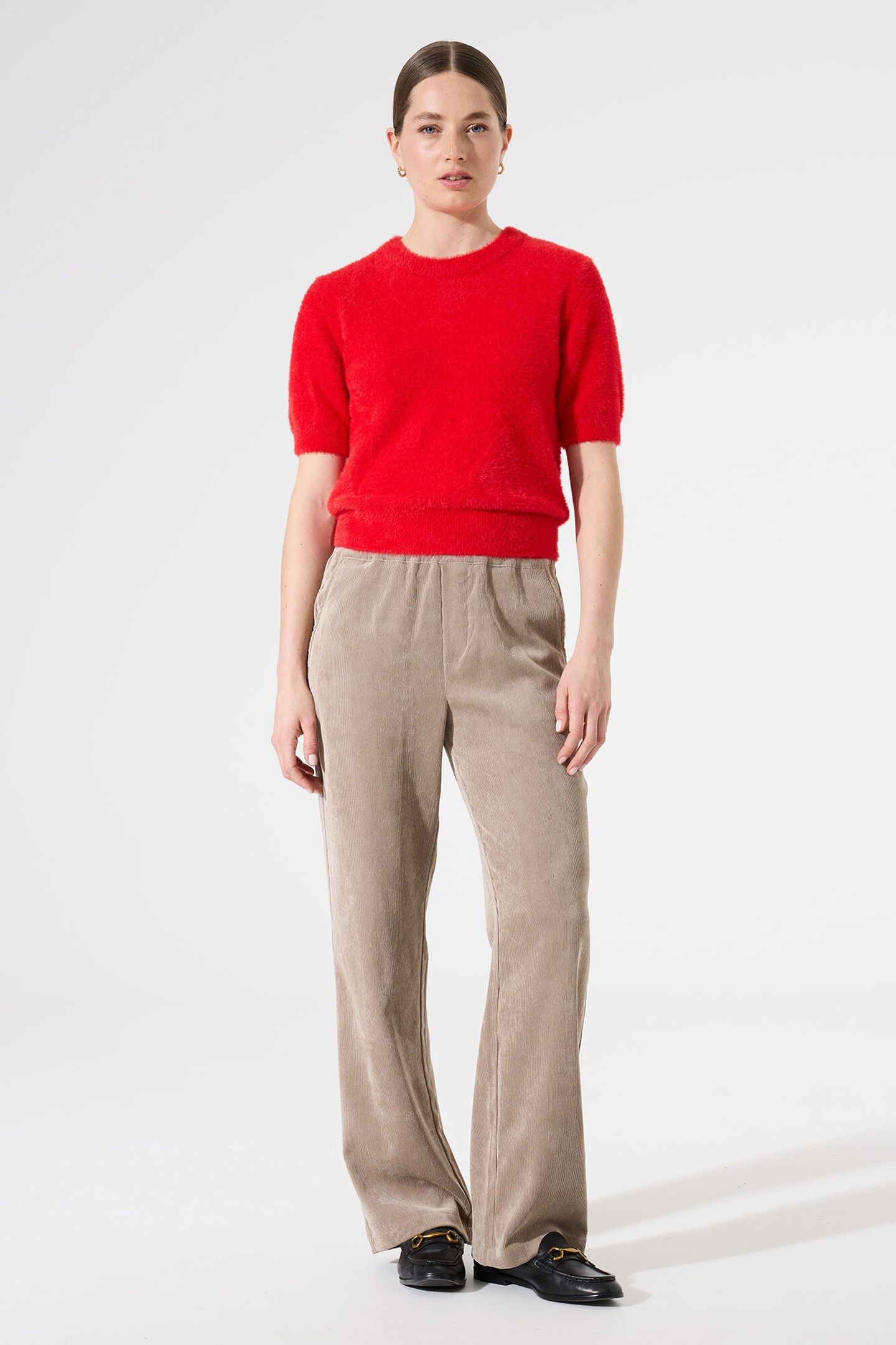LADIES PULLOVER TRUE RED 2