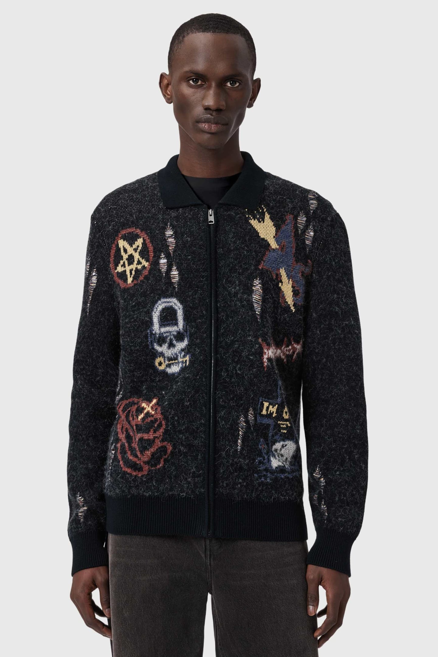 MELLER CARDIGAN BLACK 4
