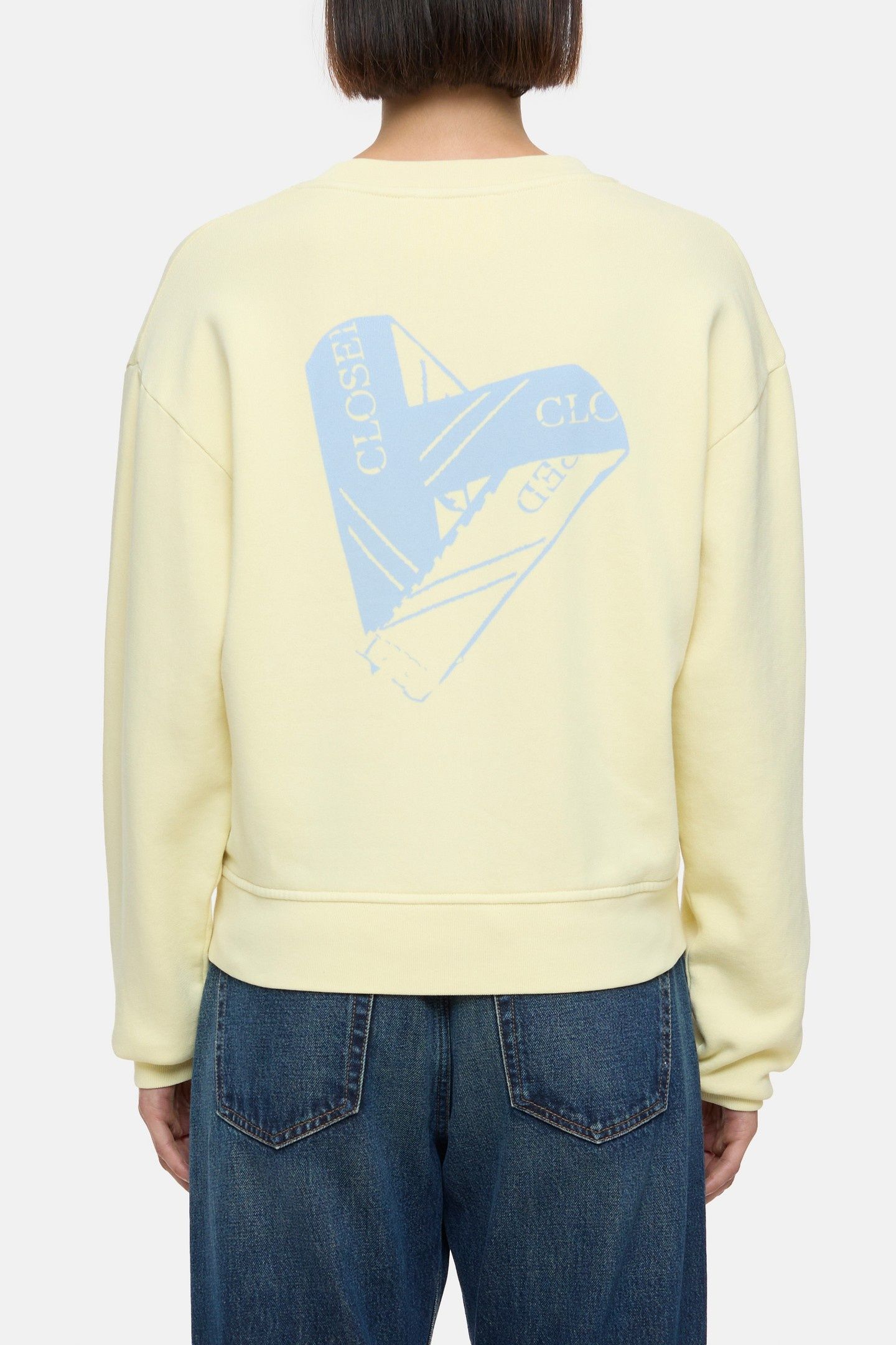 PRINTED CREWNECK VANILLA BEIGE 3