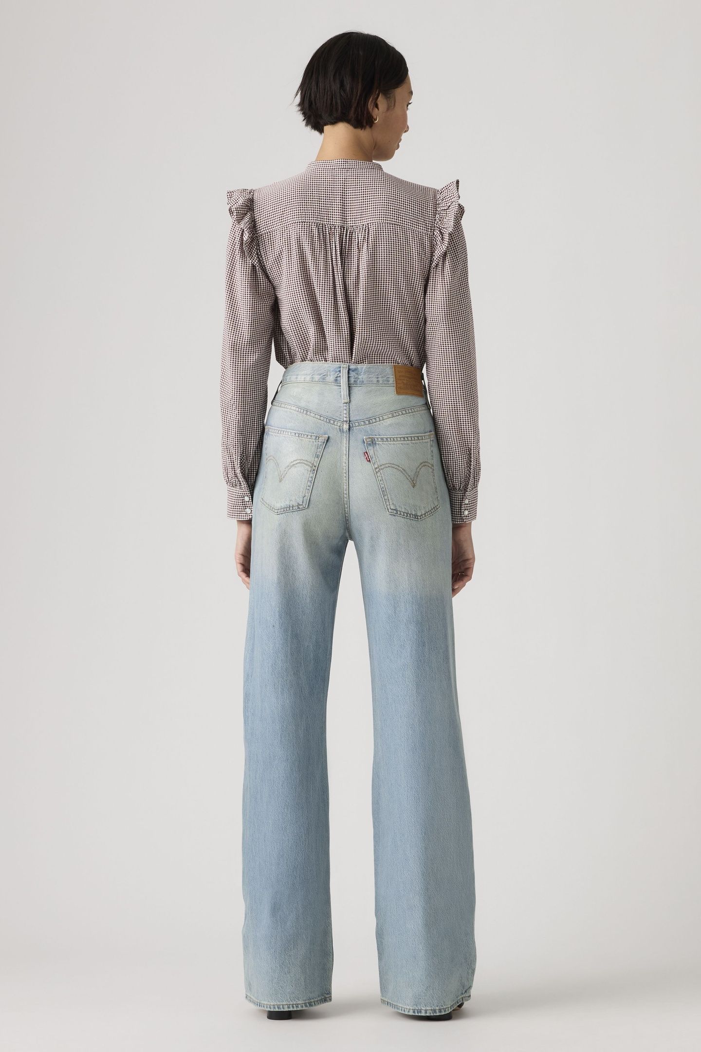 RIBCAGE WIDE LEG LIGHTWEIGHT JEANS 3