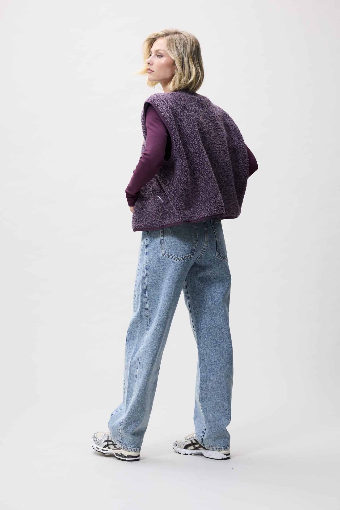 TEDDY BODYWARMER PLUM TRUFFLE 3