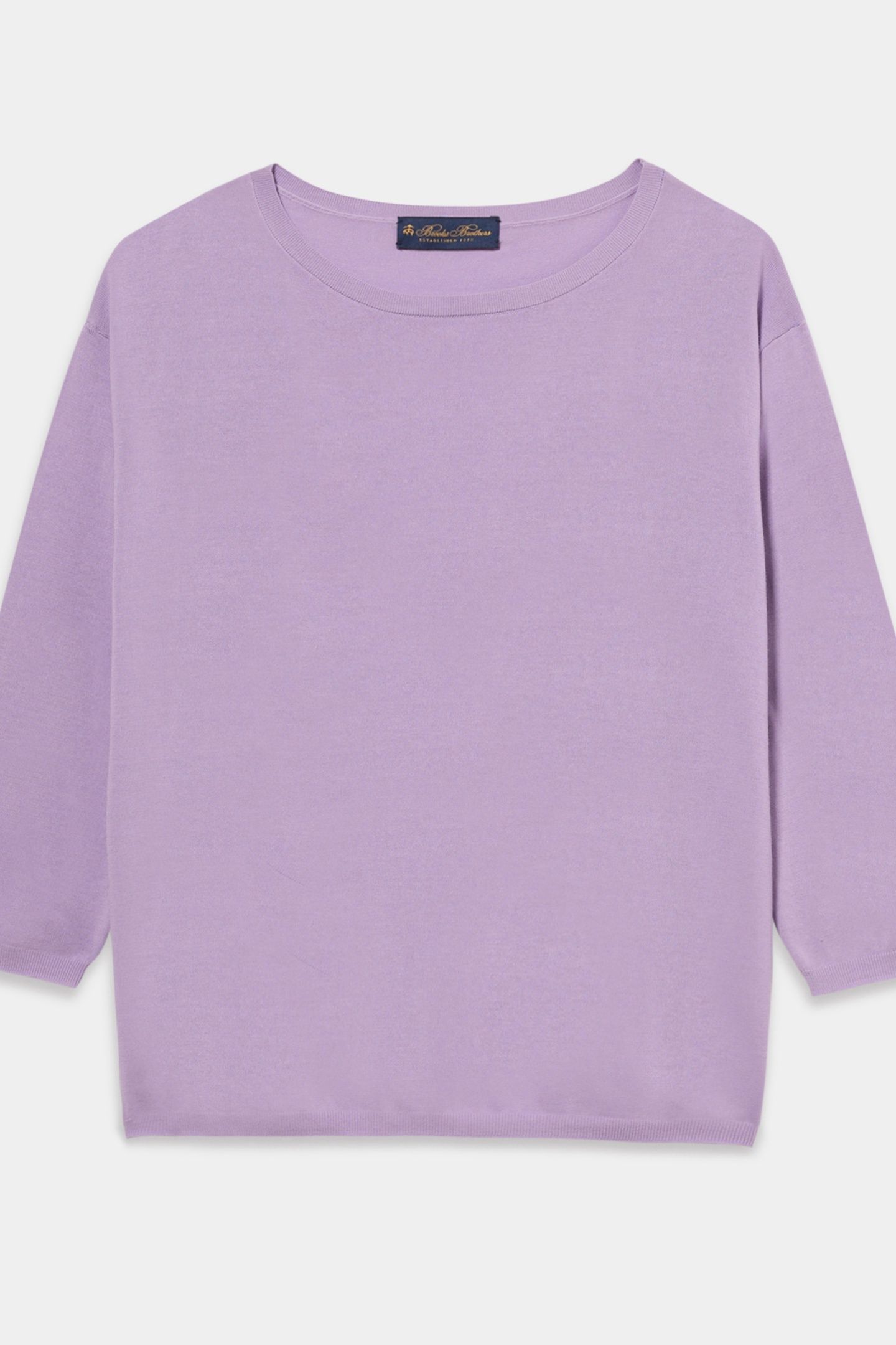 CREWNECK COTTON LILAC 3