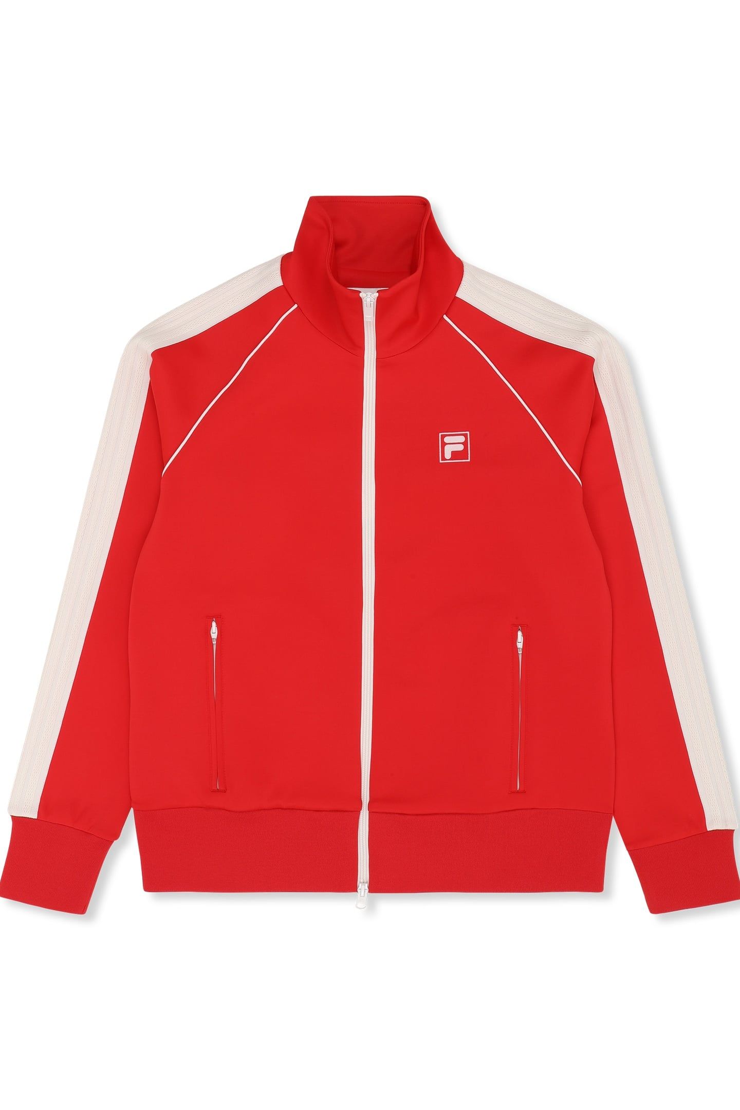 MARLIANO REGULAR TAPED TRACK JACKET TRUE RED 4