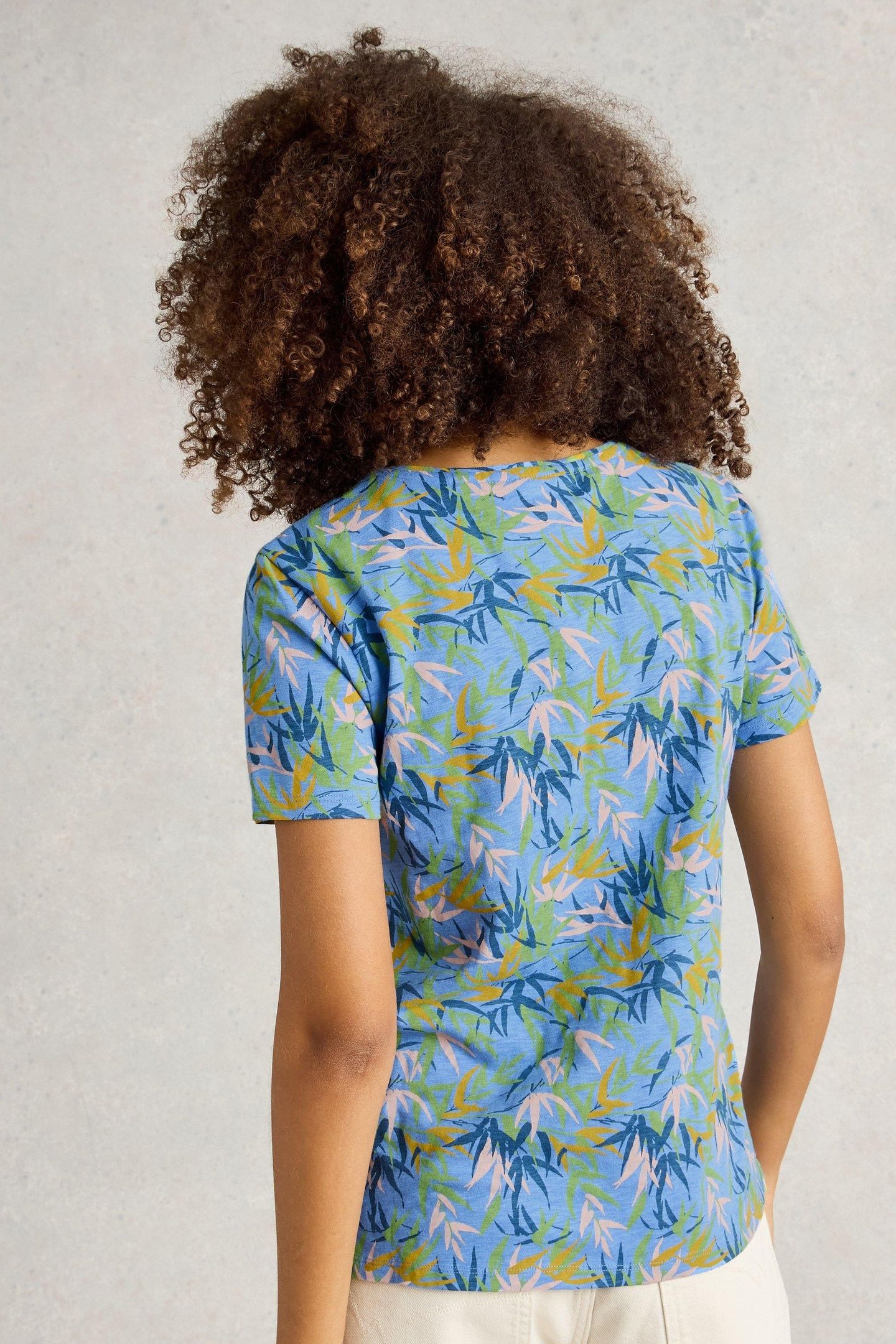 ABBIE TEE BLUE PRINT 2