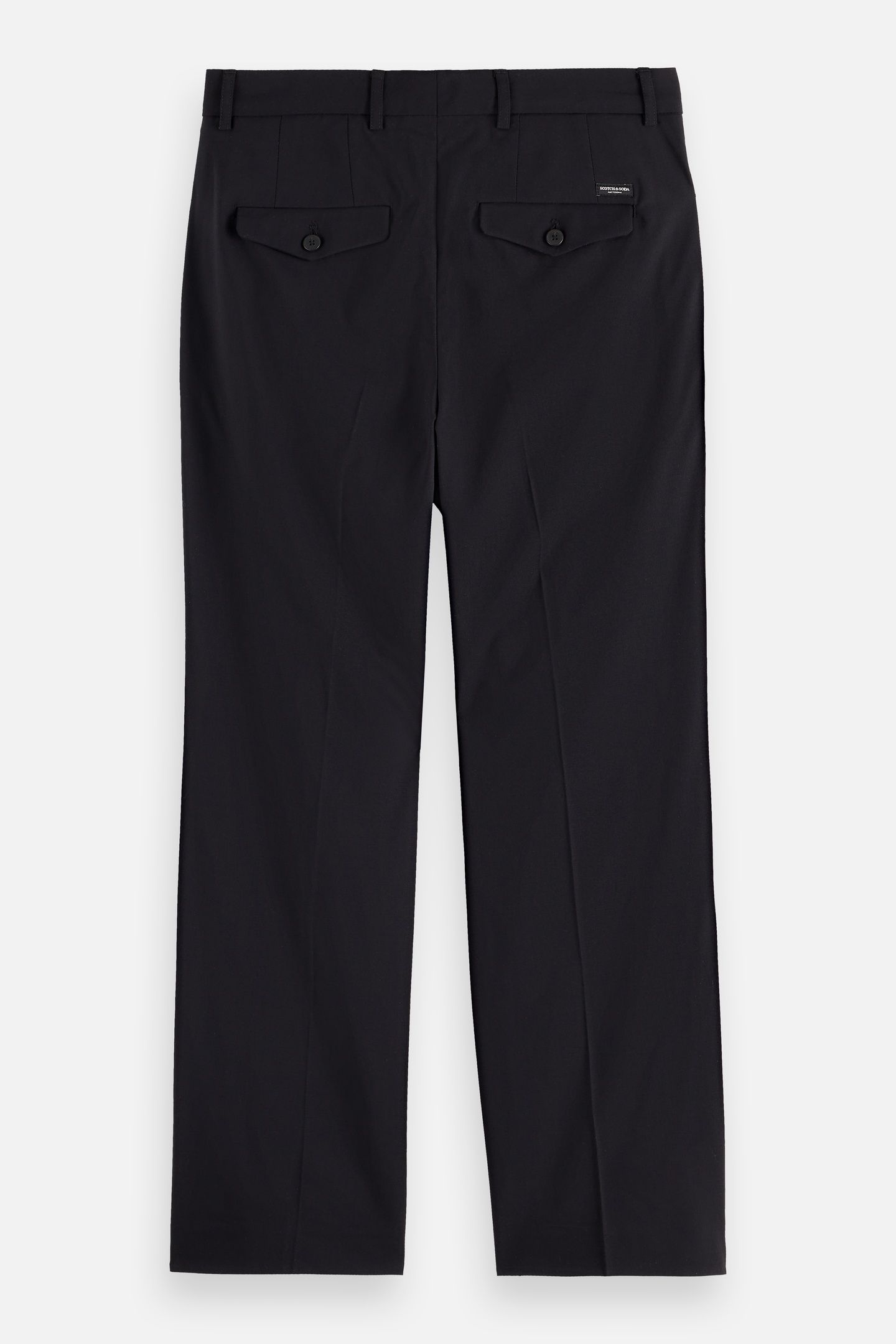 CORE RELAXED STRAIGHT FIT COOL-WOOL BLEND CHINO BLACK 5