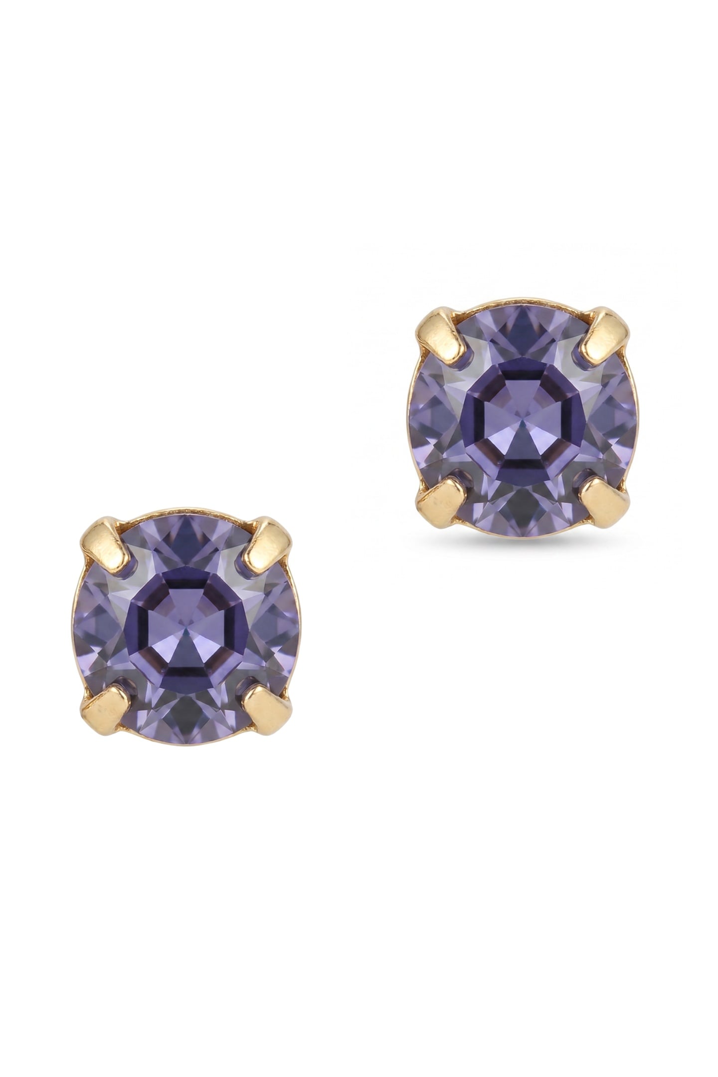 LAVENDER EARPINS PURPLE 1