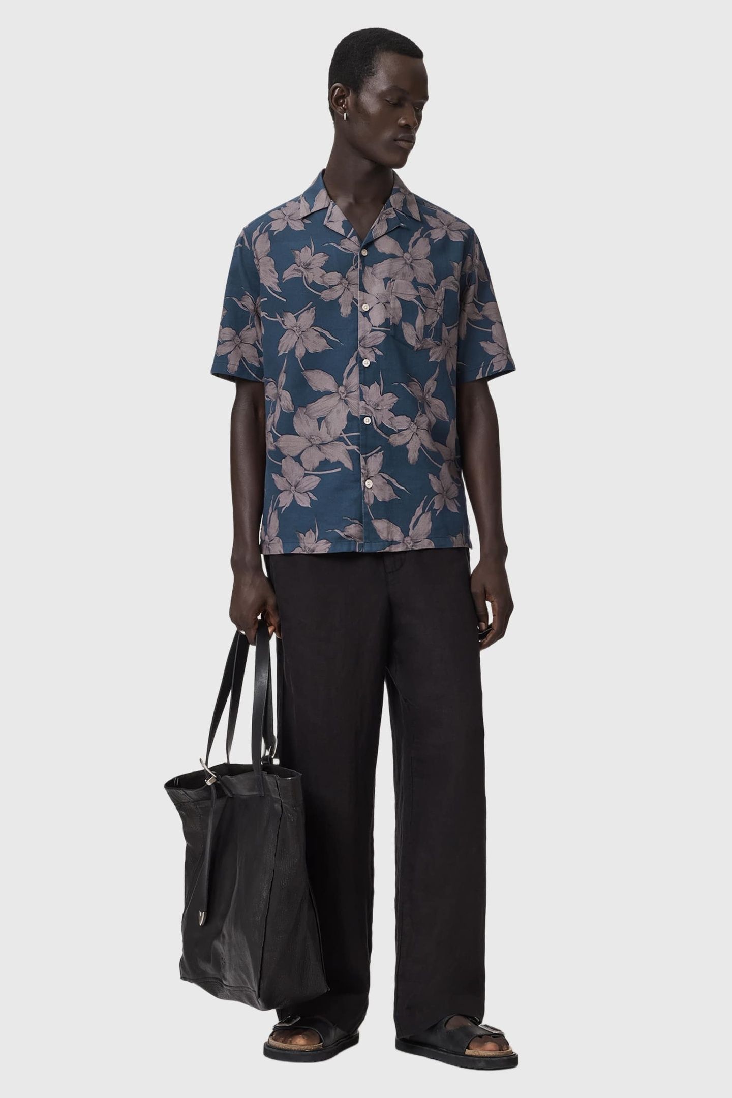 PARTERRE SS SHIRT BAY BLUE 1