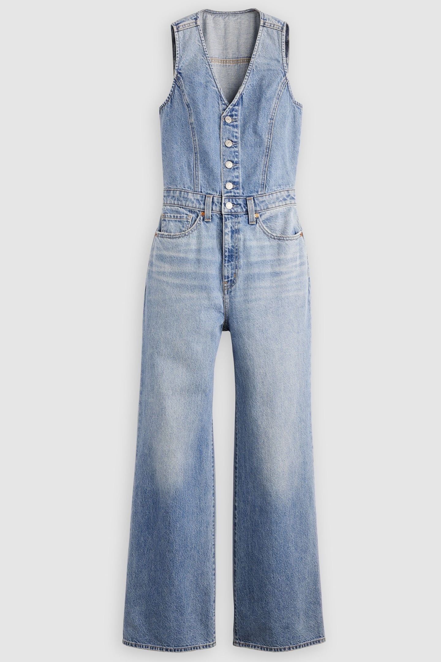 DENIM WIDE LEG LIGHTWEIGHT JUMPSUIT 7