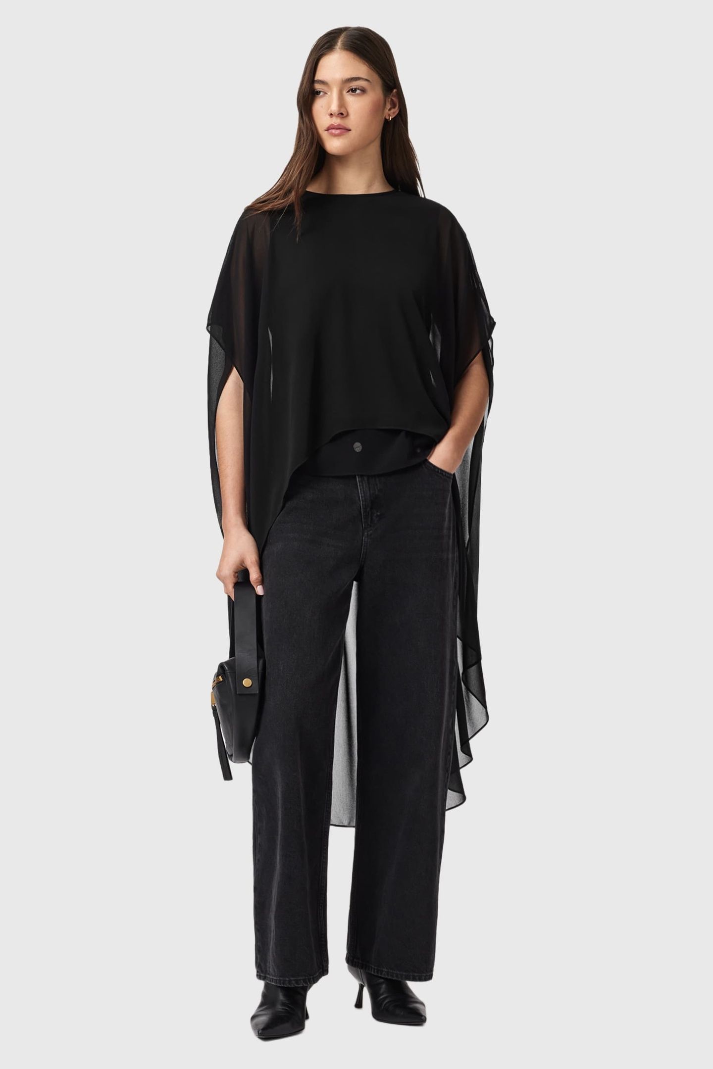 JAMIE SHEER TOP BLACK 3