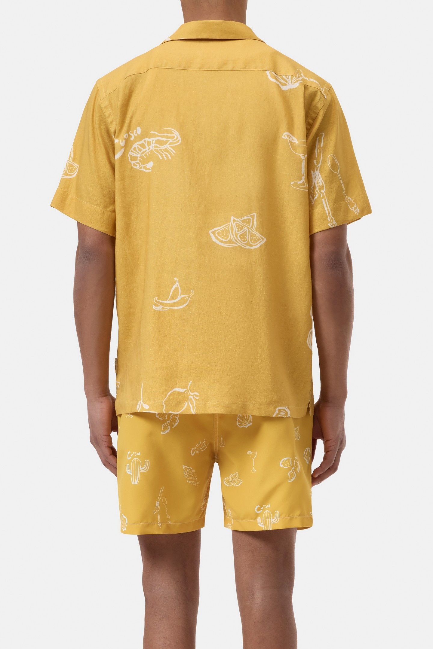 SHORT SLEEVED SHIRT MANGO YELLOW 3
