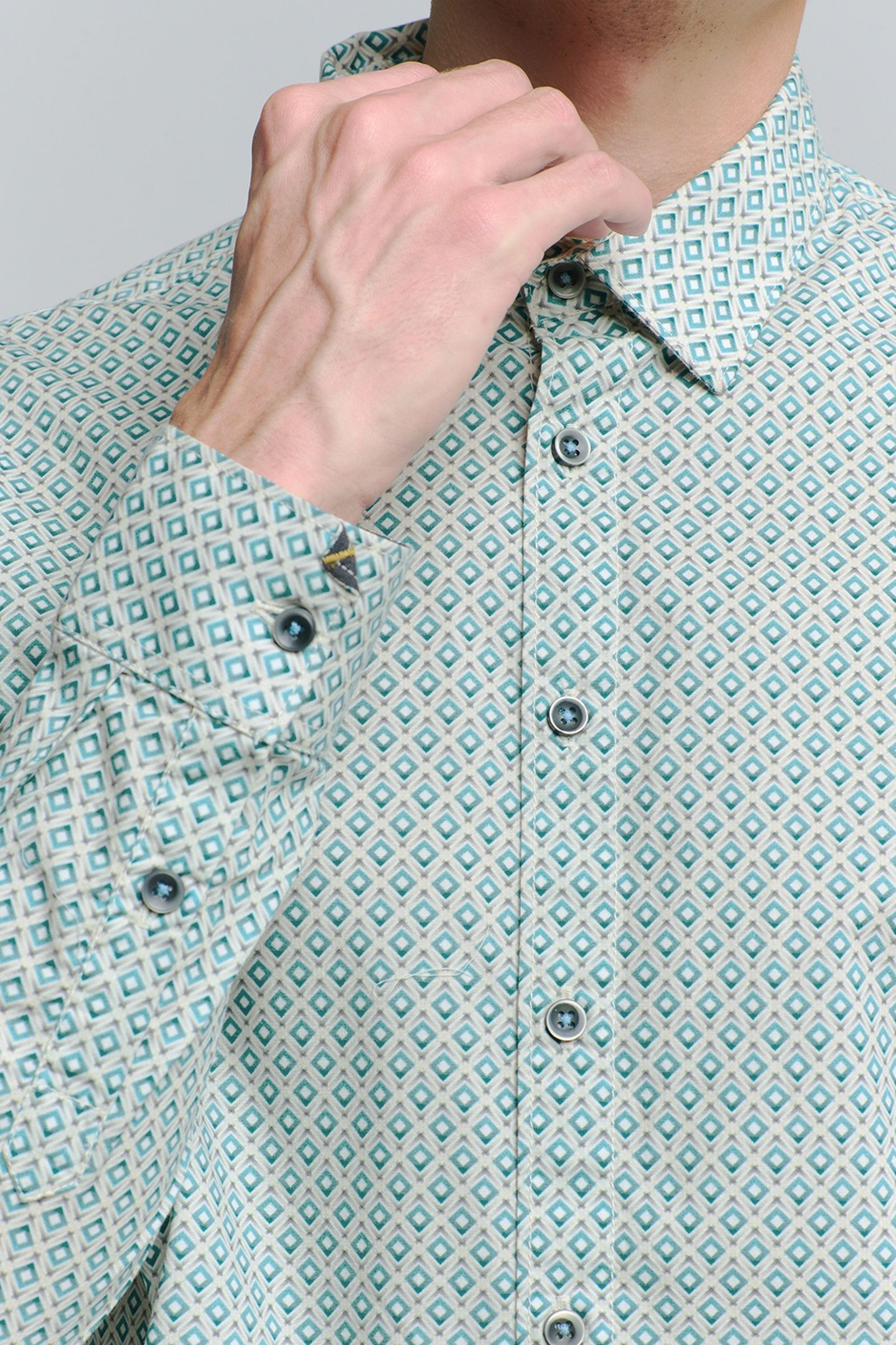 SHIRT STRETCH ALLOVER PRINTED PACIFIC 7