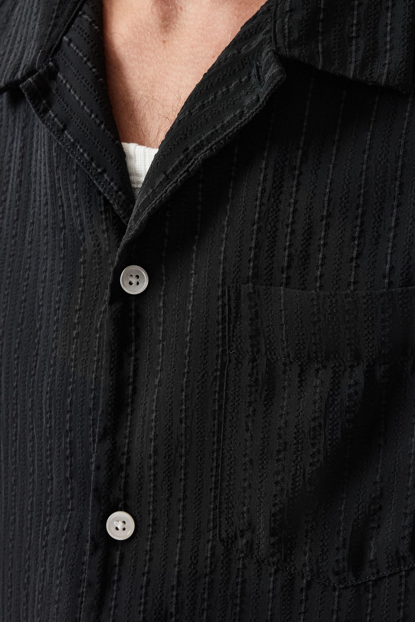 PERRY SS SHIRT BLACK 5