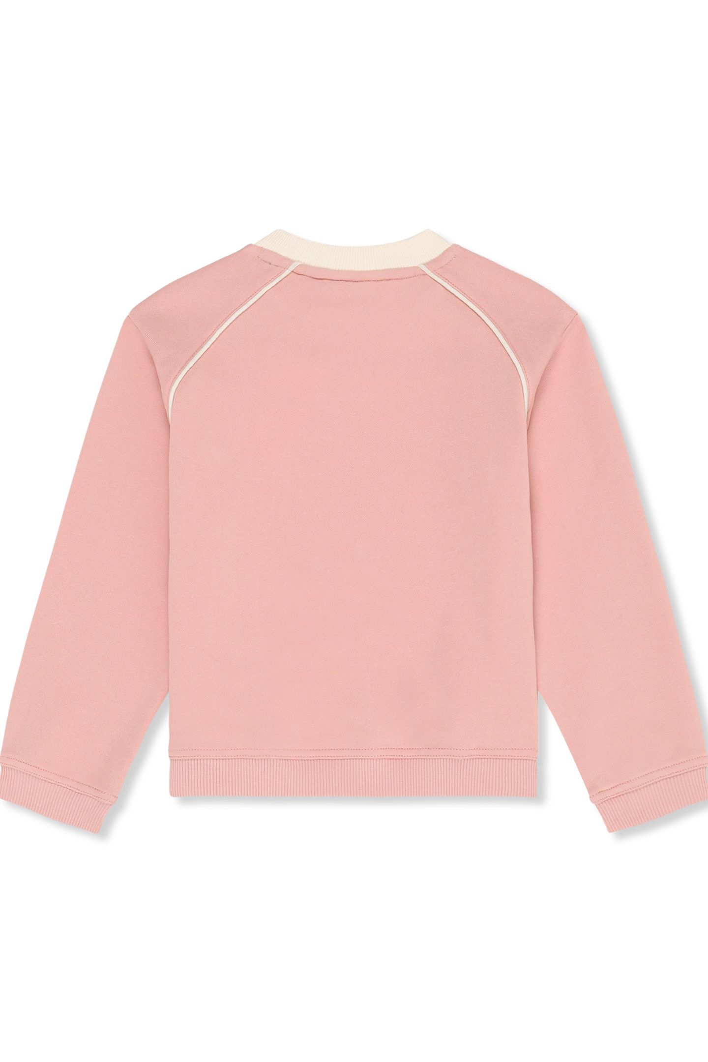 PRATOLINO LOOSE CREWNECK SWEATSHIRT MELLOW ROSE-EGRET 2