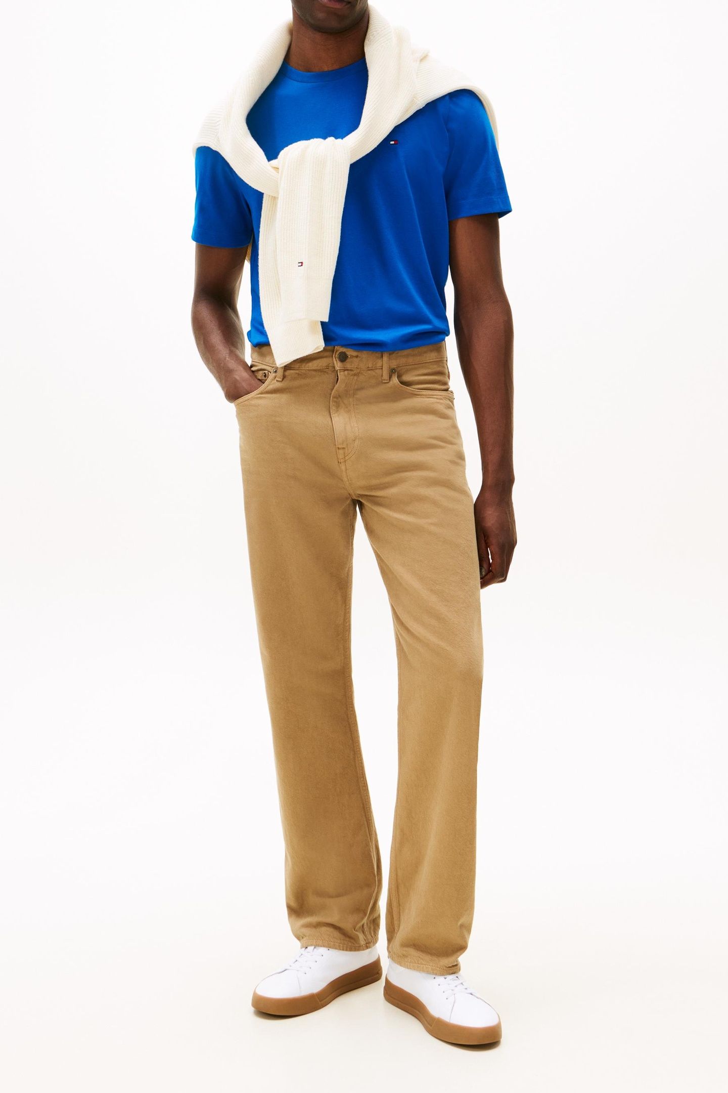 ESSENTIAL SEASONAL REGULAR FIT TEE VIBRANT INDIGO 2