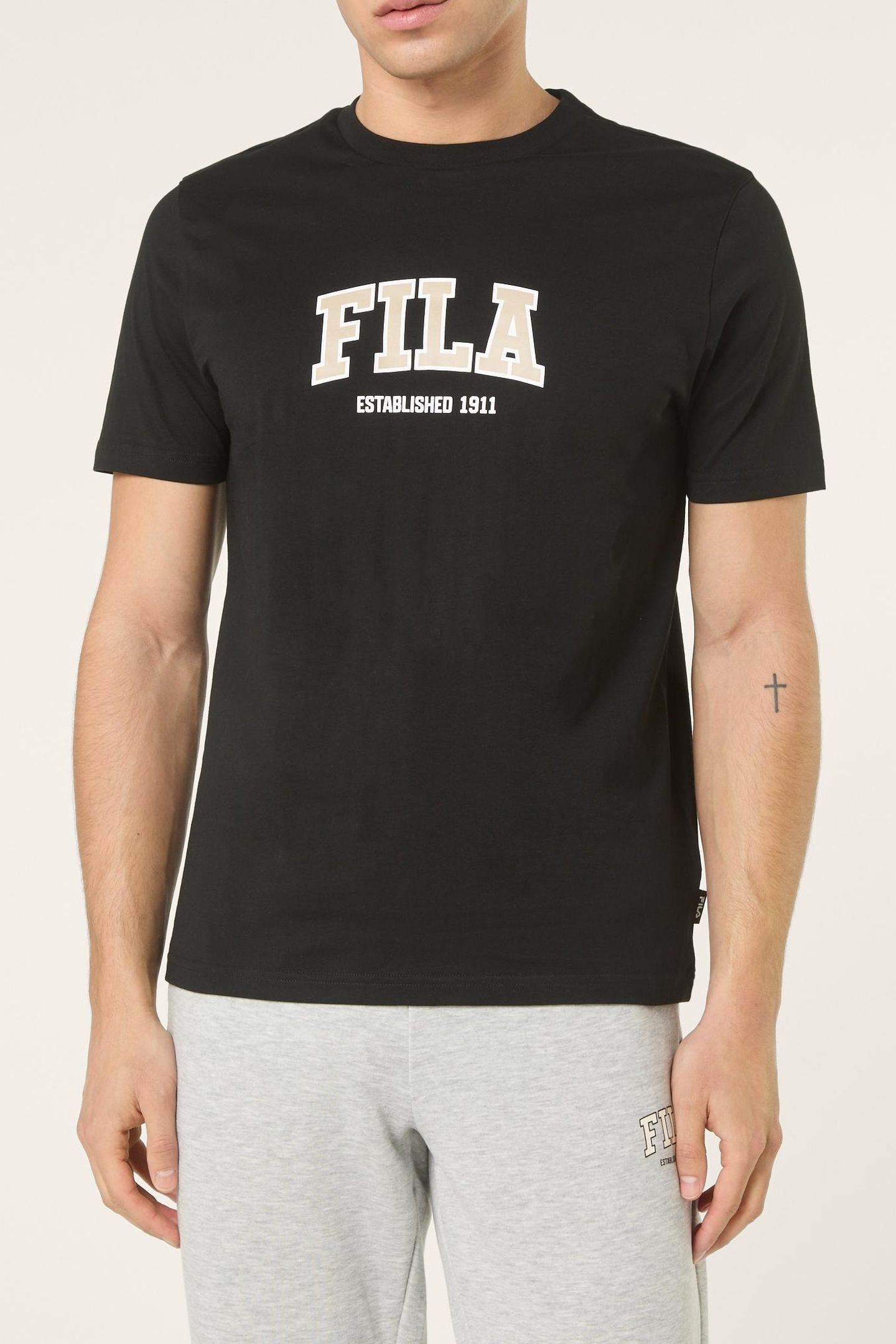 RIFREDI REGULAR GRAPHIC T-SHIRT BLACK 1