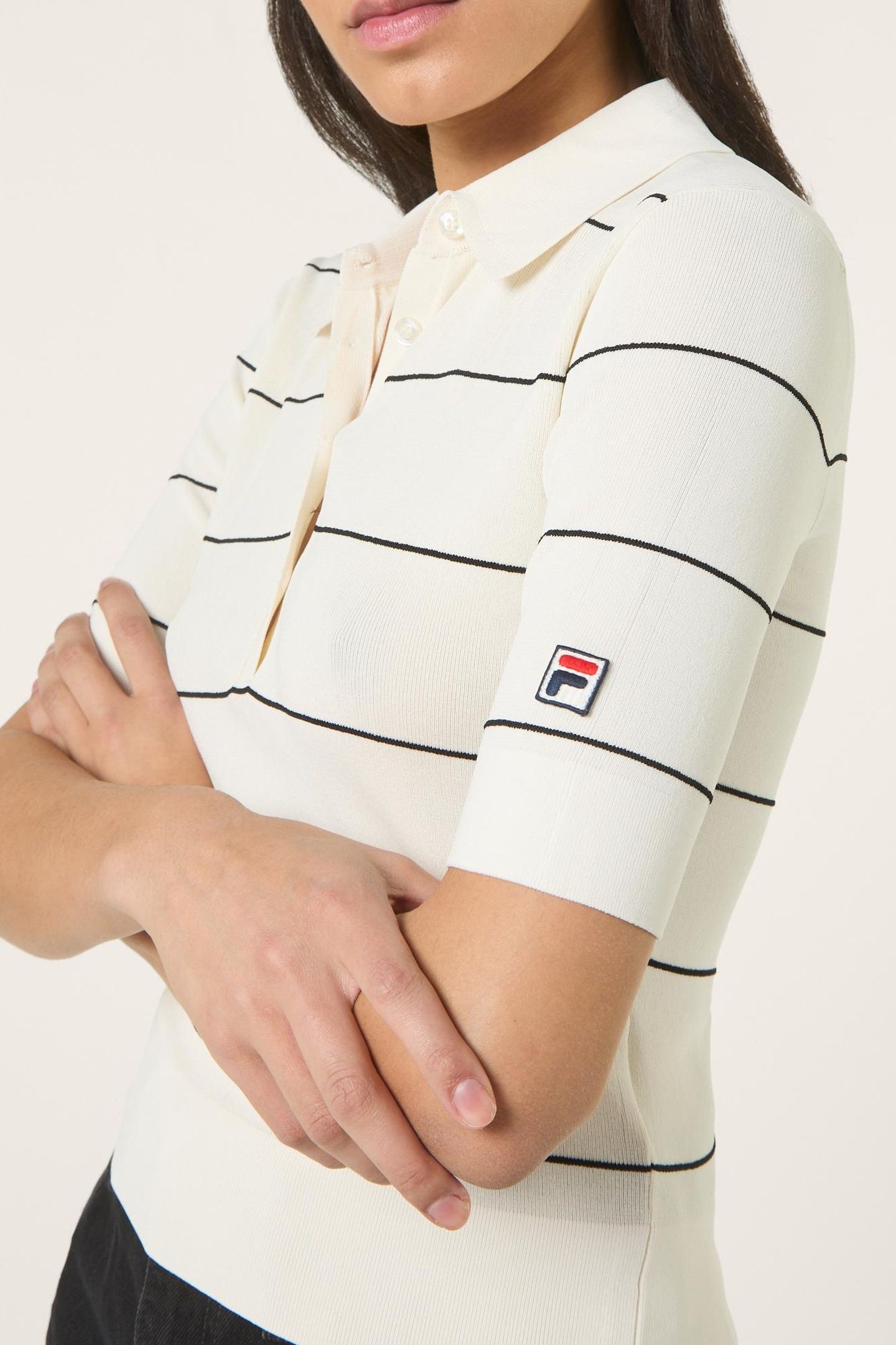 MONTECARLO SLIM FINE KNITTED POLO SHIRT EGRET 6
