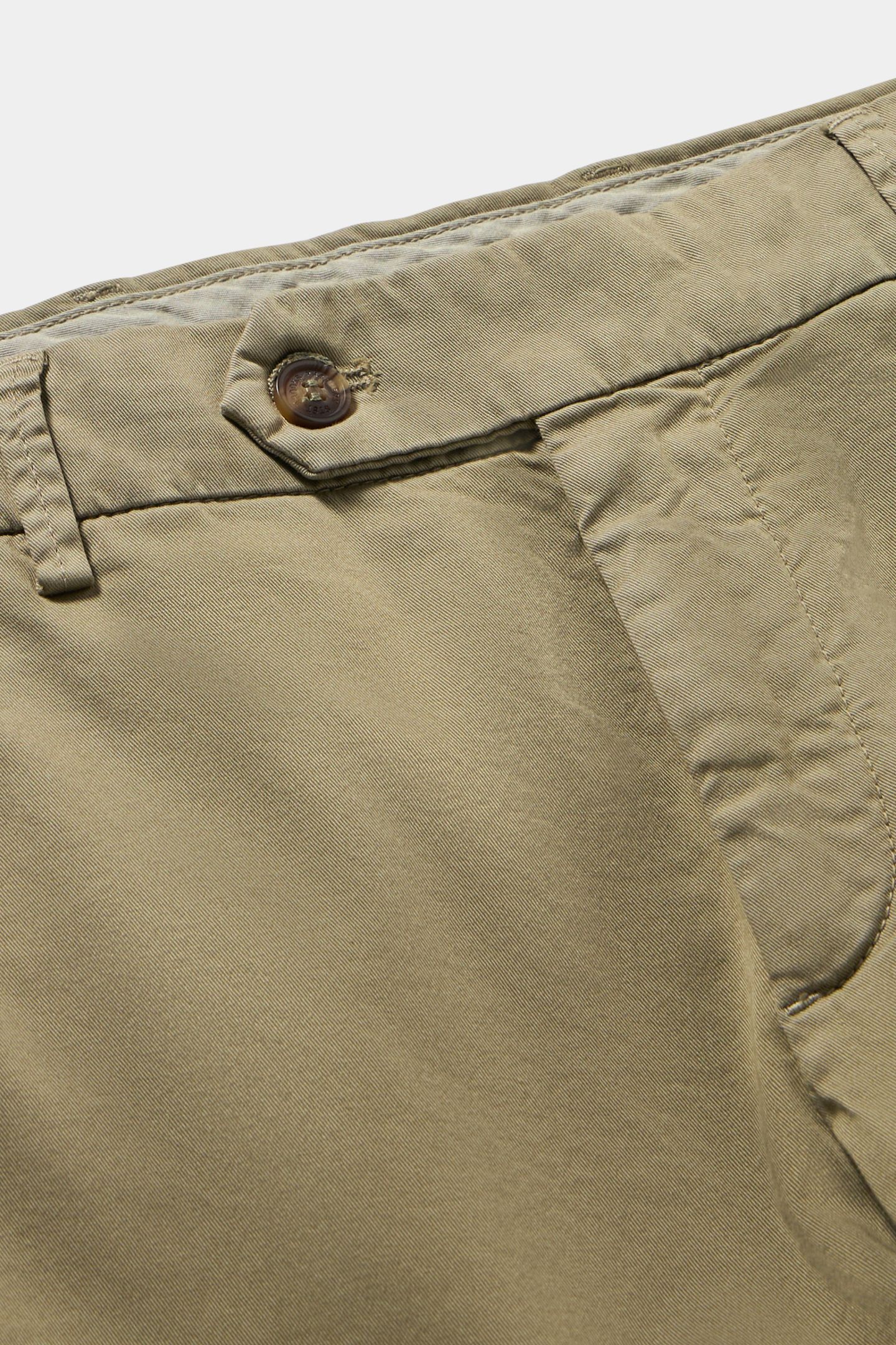 REGULAR FIT STRETCH COTTON GABARDINE CHINO KHAKI 6