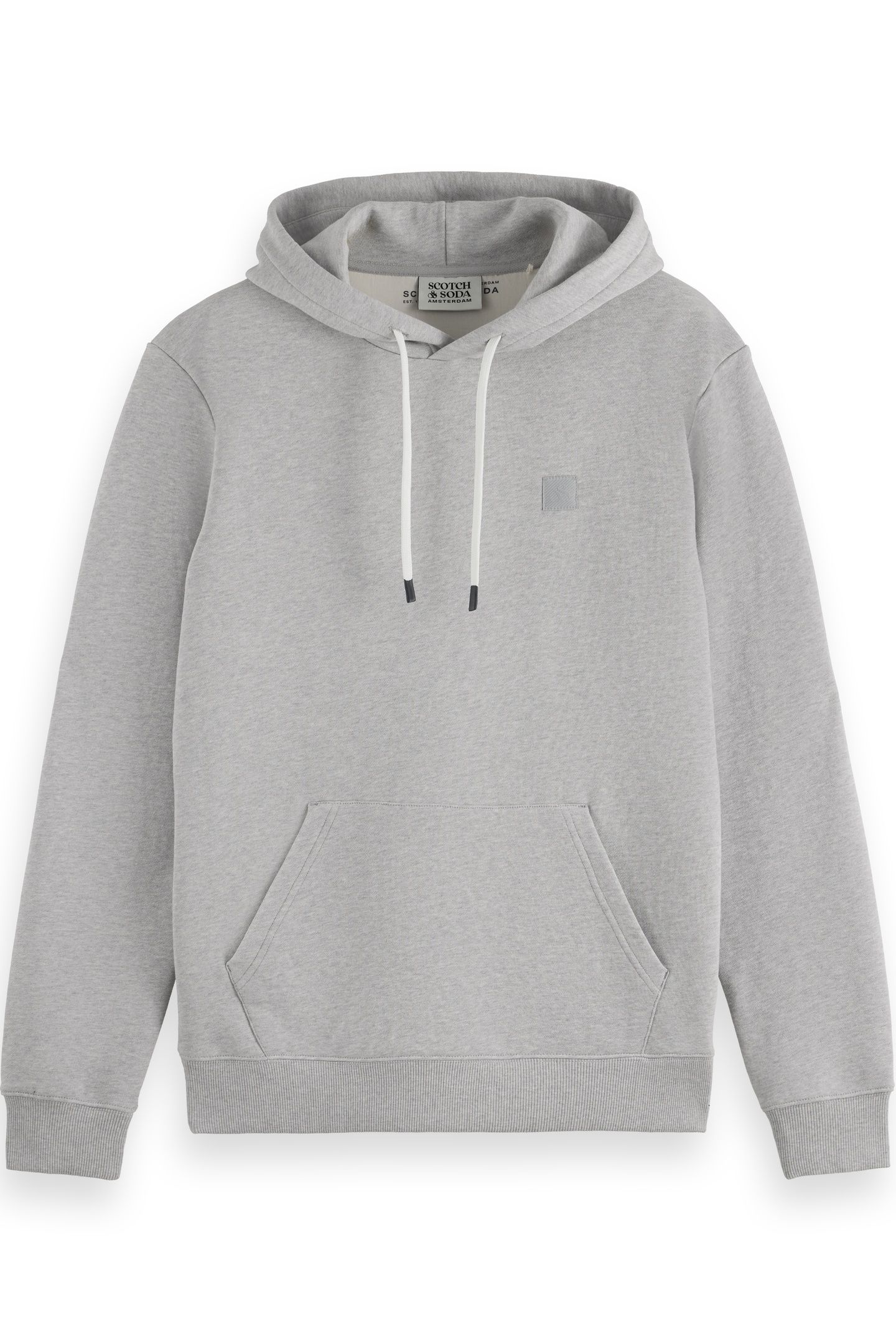 CORE - LOGO HOODIE GREY MELANGE 5