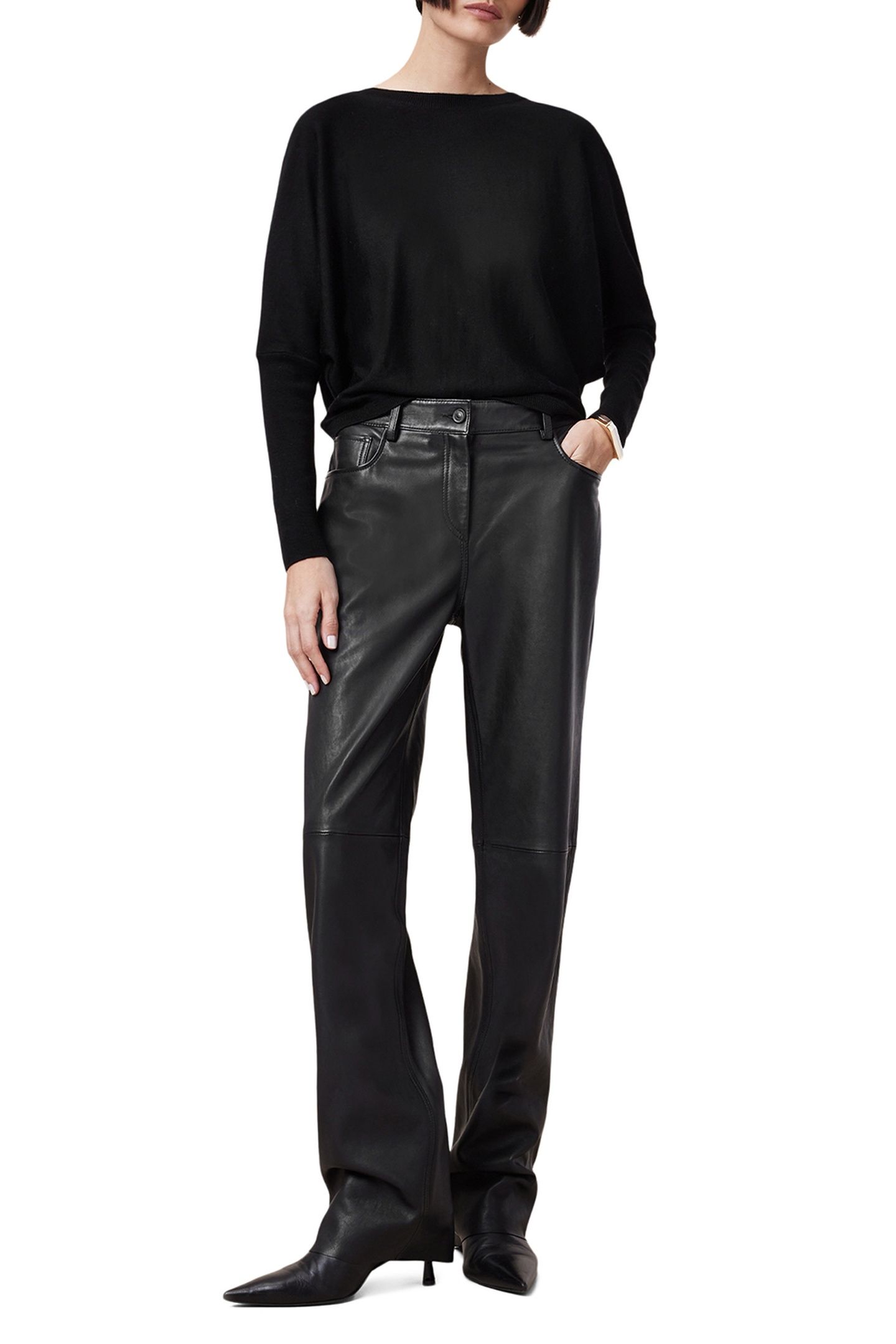 JULIEANA WRAP JUMPER BLACK 3