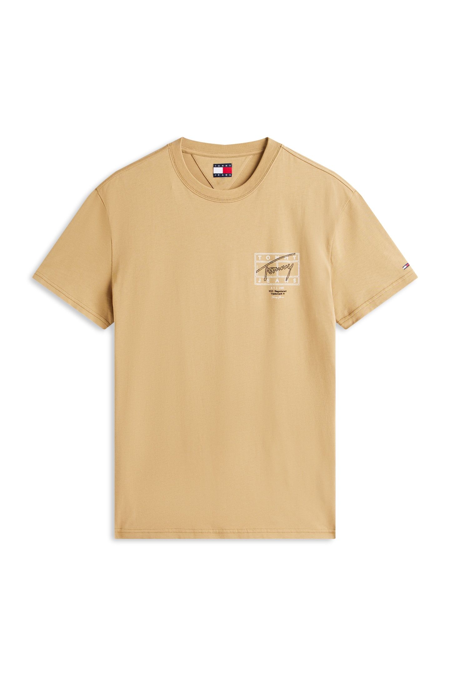 REGULAR SIGN SPRAY T-SHIRT DARK DUNE 4