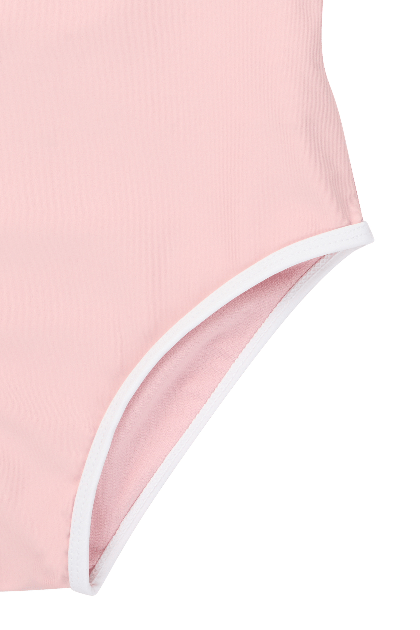 PRATOLINO LOGO SCOOP BACK SWIMSUIT MELLOW ROSE 4
