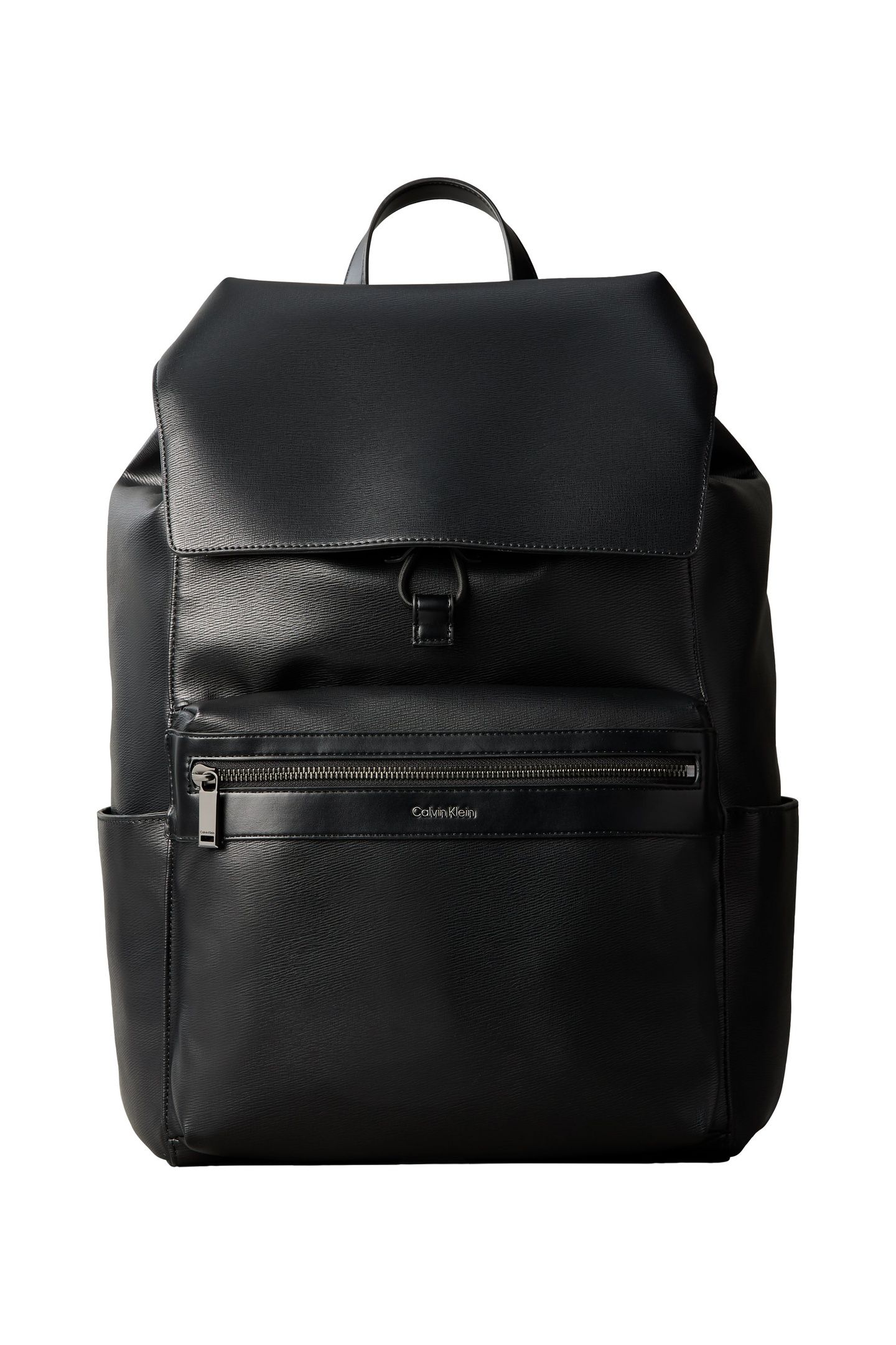 ZIP FLAP BACKPACK BLACK 1