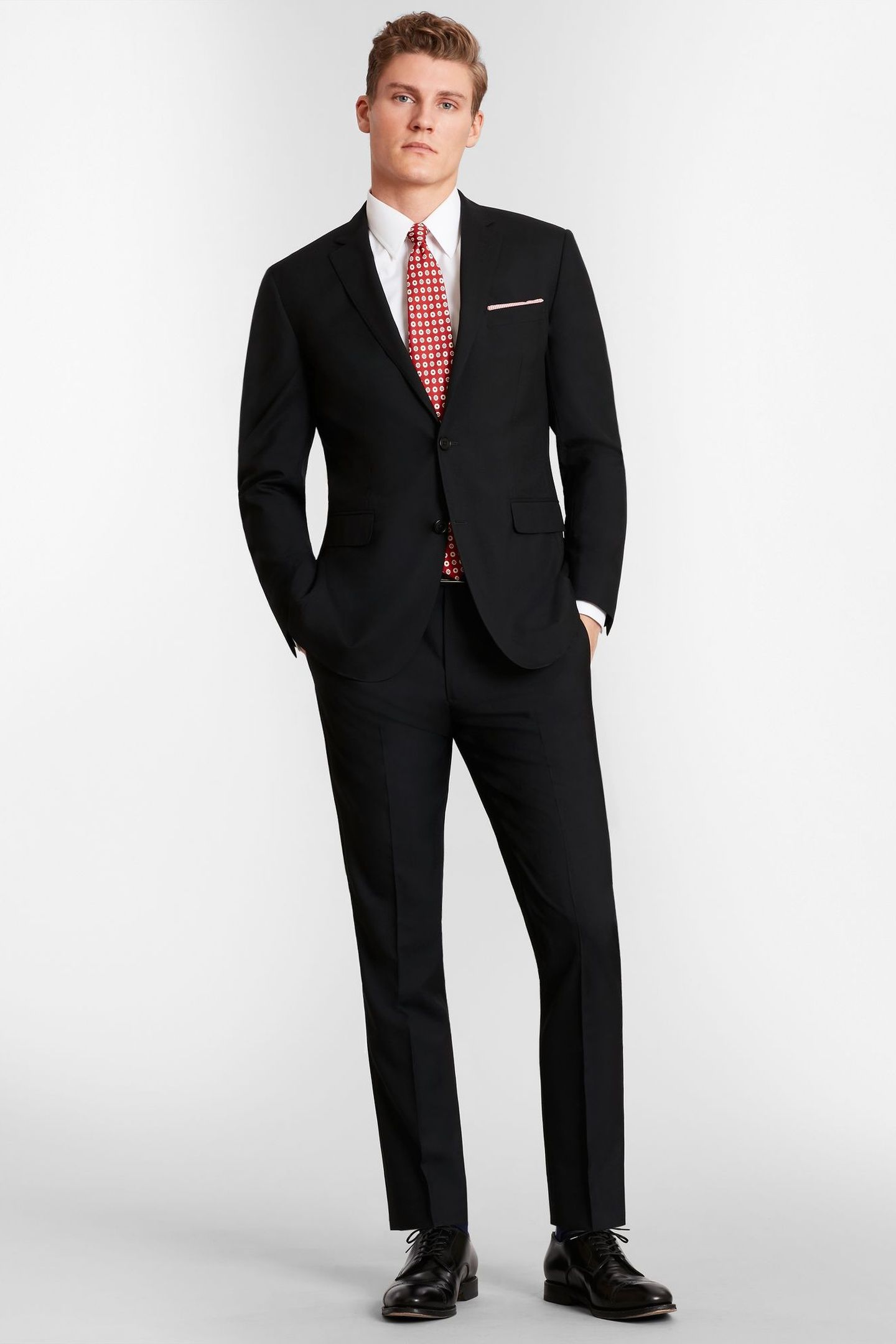 SLIM FIT PANTS BLACK 2