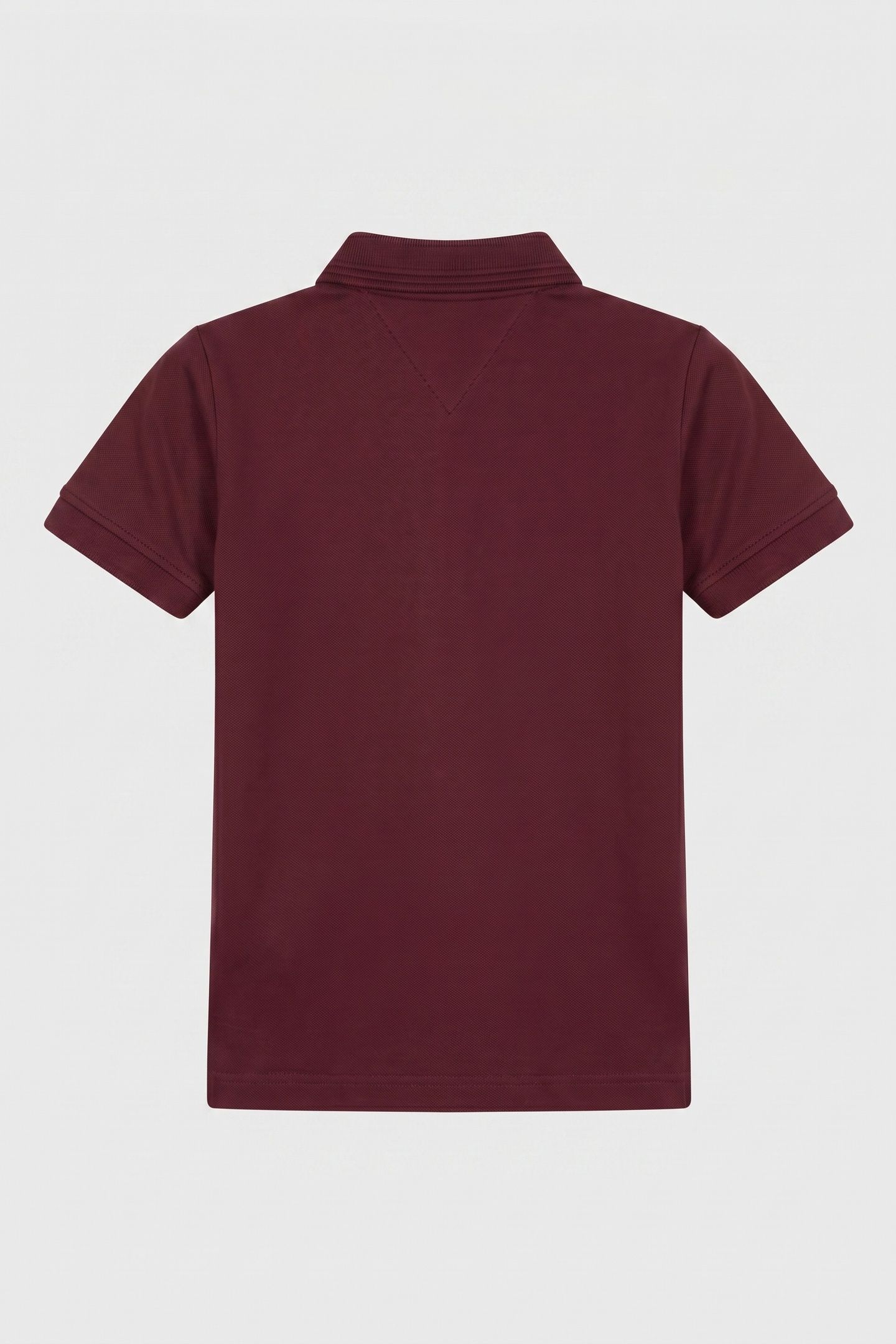 BOYS TOMMY ICONS POLO DEEP ROUGE 3