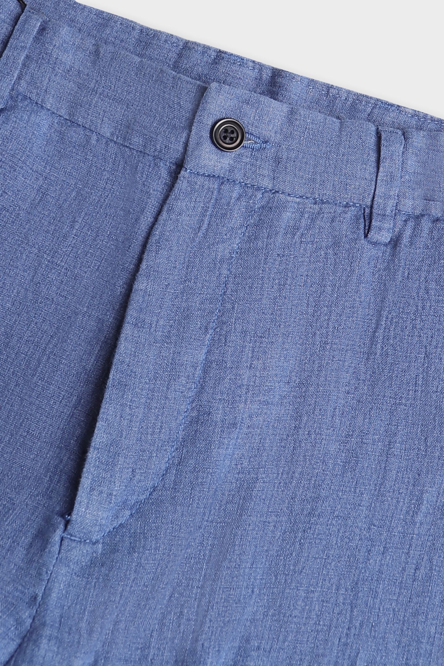 LINEN TROUSERS DENIM BLUE 6