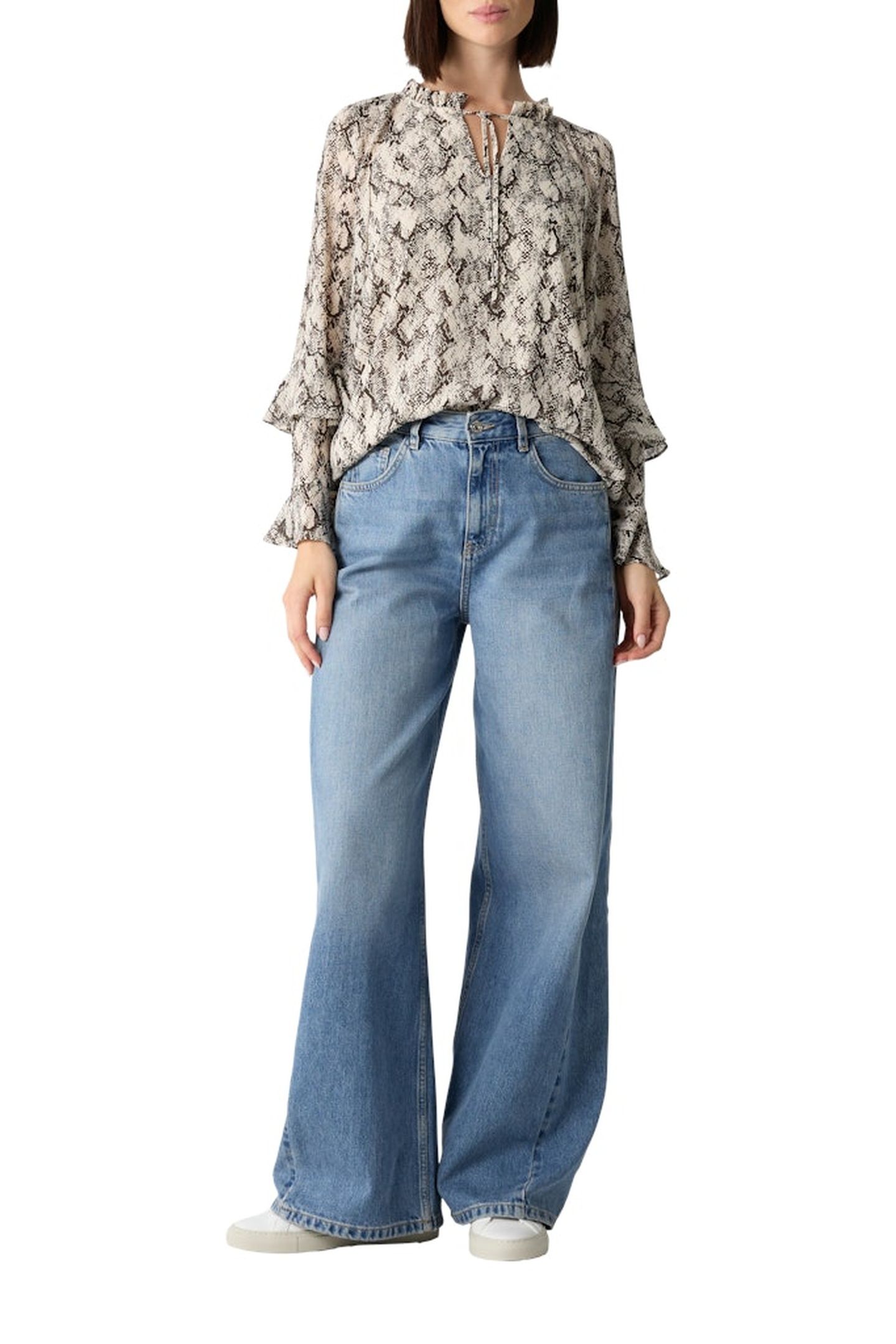 BLOUSES GREY/BLACK 2