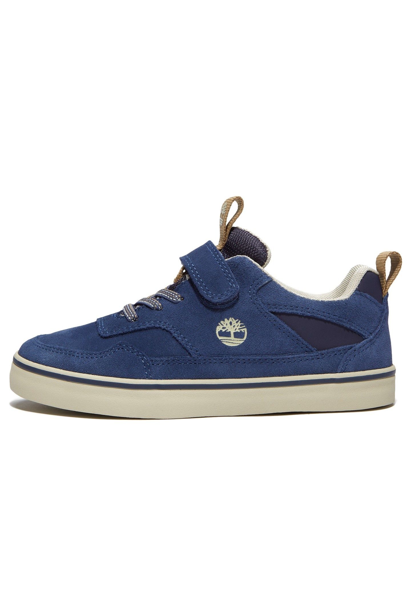 STONE JUMP LOW HOOK & LOOP SNEAKER DARK BLUE SUEDE 9