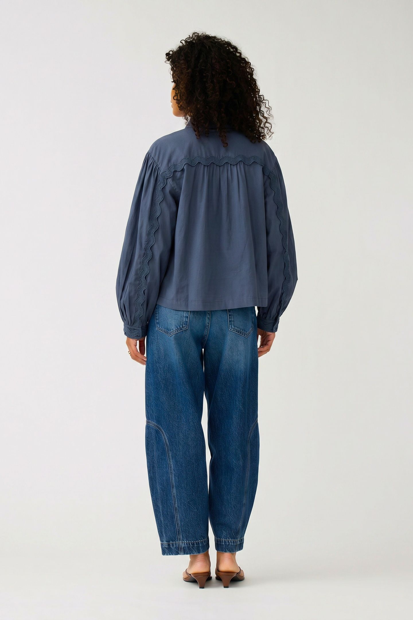 BLOUSE EVA NAVY 2