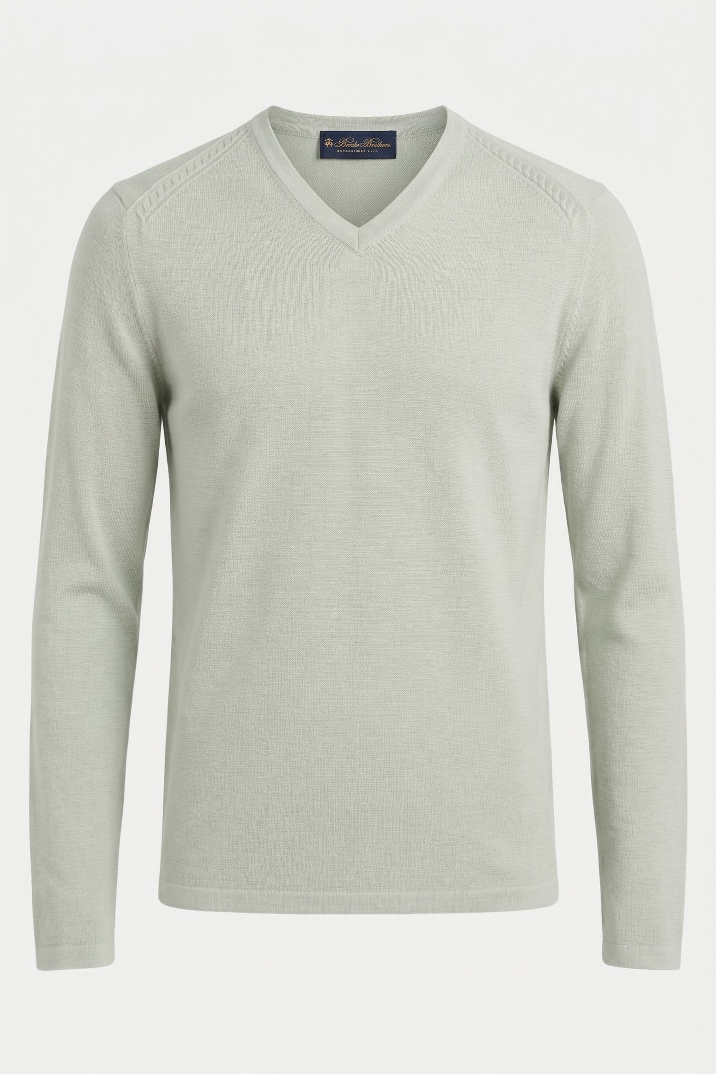 V-NECK ORGANIC COTTON TEAL 5