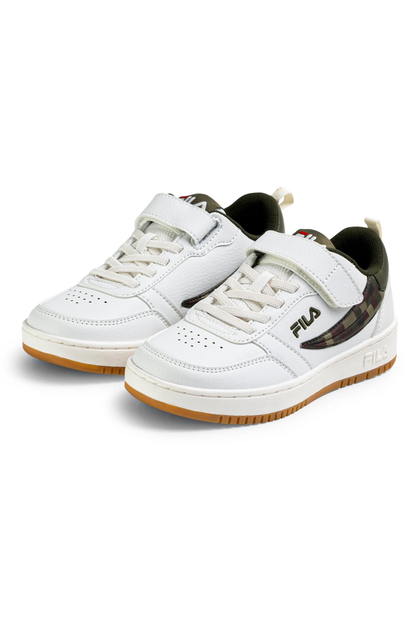 REGA NF PRT VELCRO KIDS WHITE-OLIVE NIGHT 2