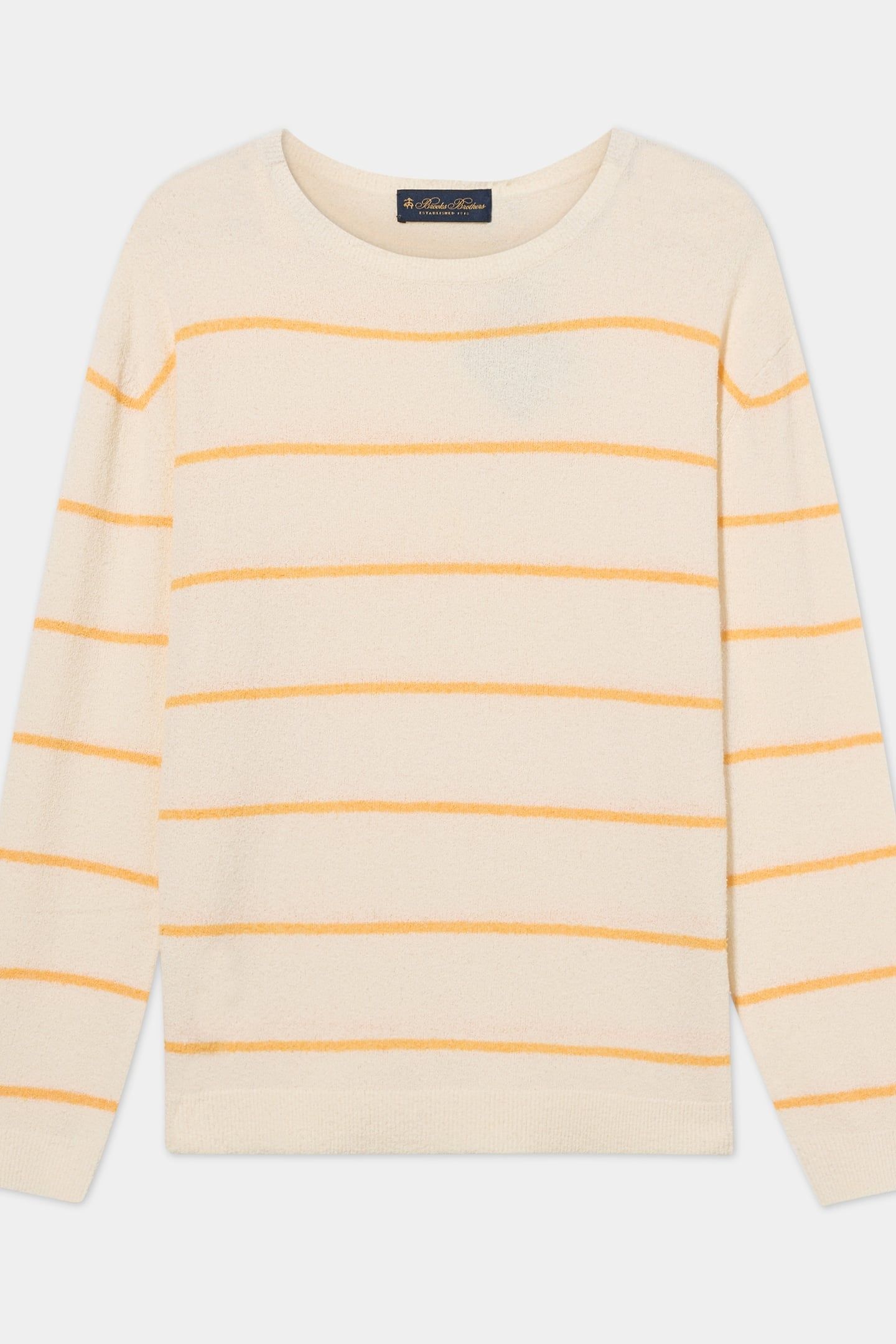 STRIPED COTTON CREWNECK YELLOW 3