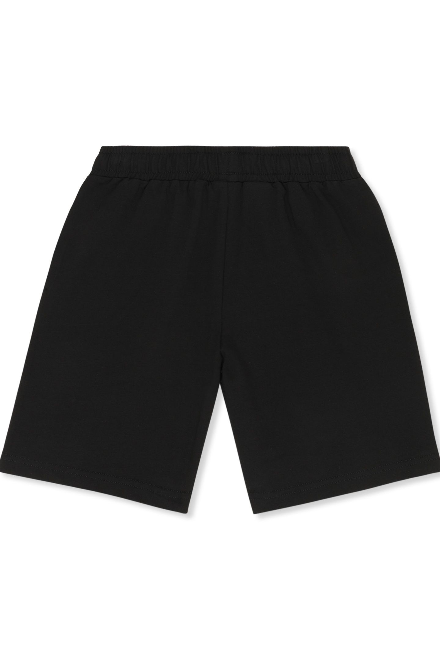LOHFELDEN LOGO SHORTS BLACK 2