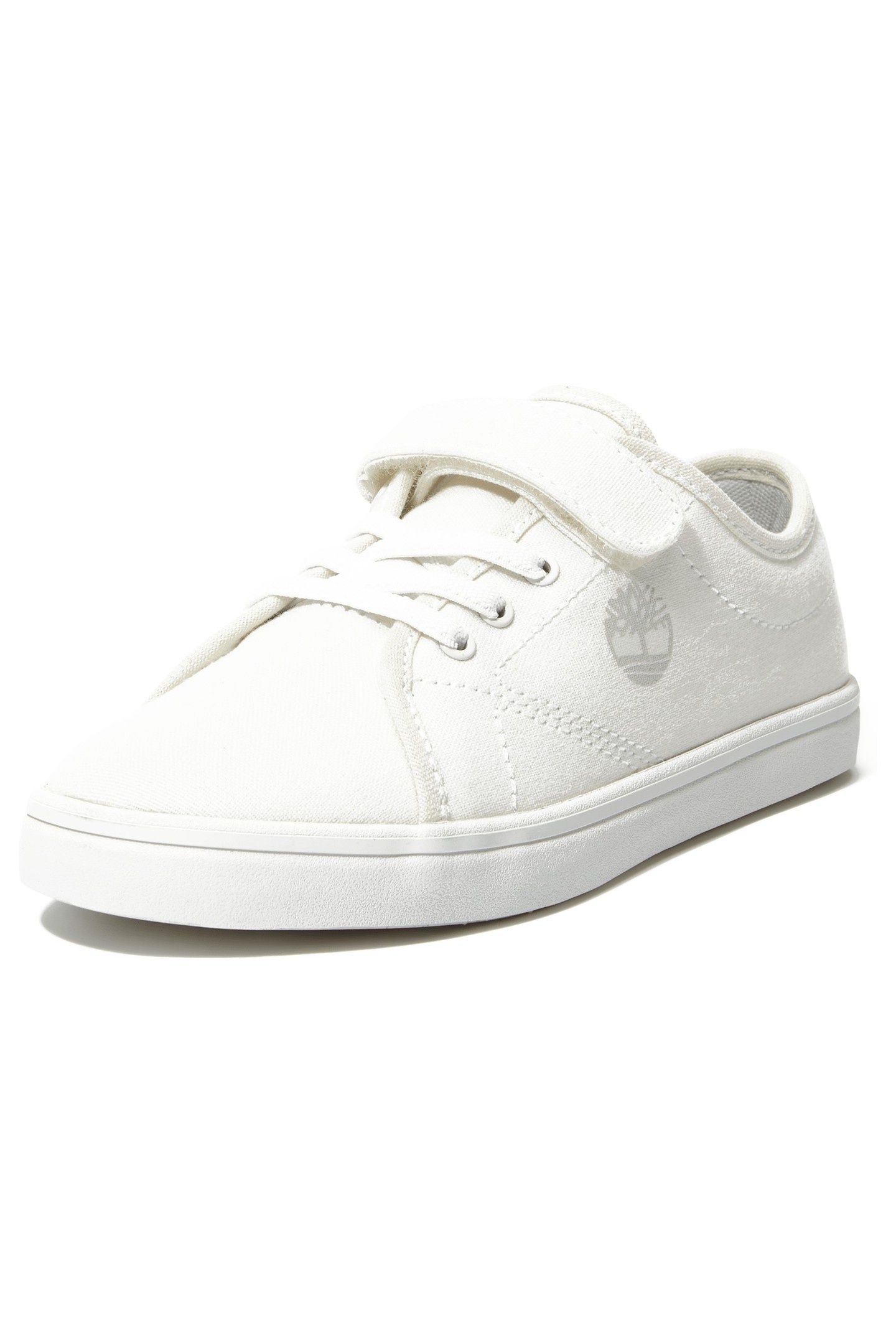 SKAPE PARK LOW HOOK & LOOP SNEAKER WHITEOUT CANVAS 5