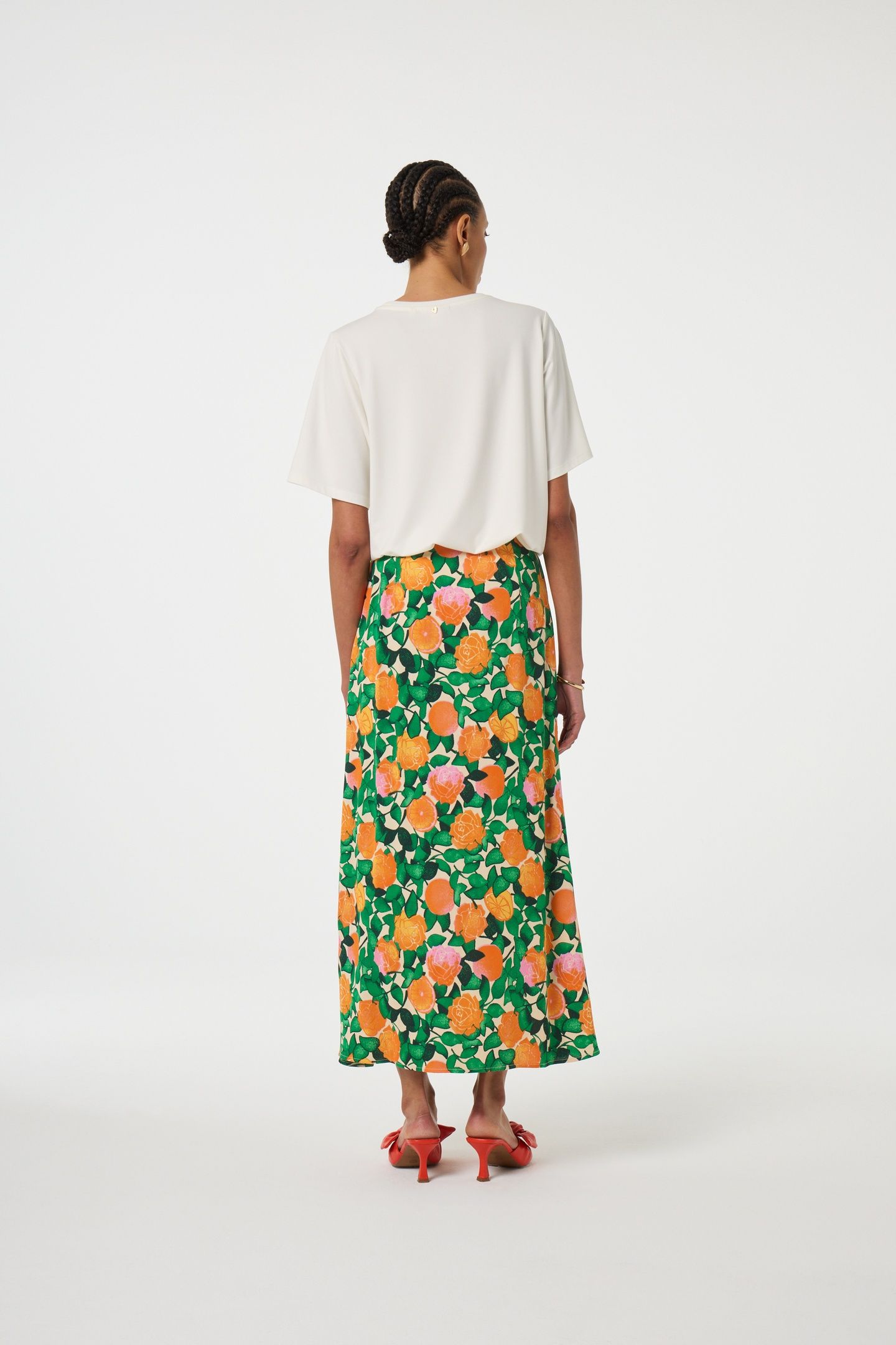 LAURENT SKIRT GRASS IS GREENER/JUS 3
