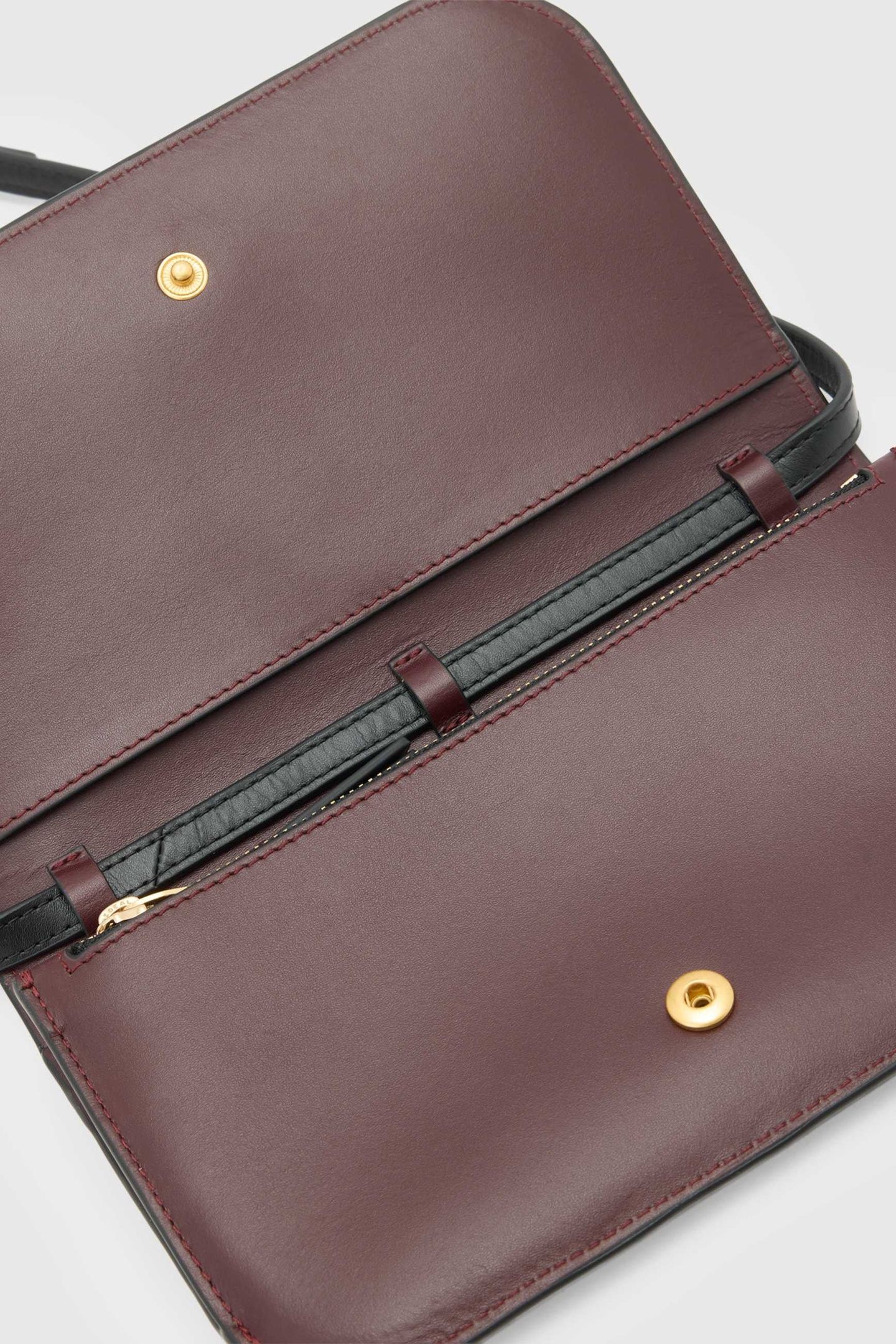 MAEVE WALLET XBODY DARK RED 7