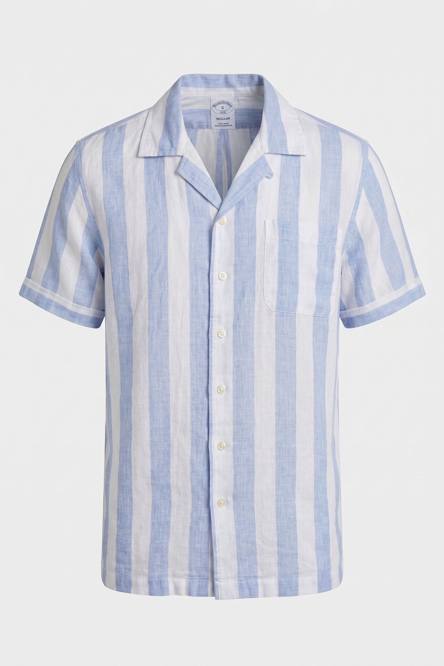 CASUAL LINEN SHIRT BLUE 4